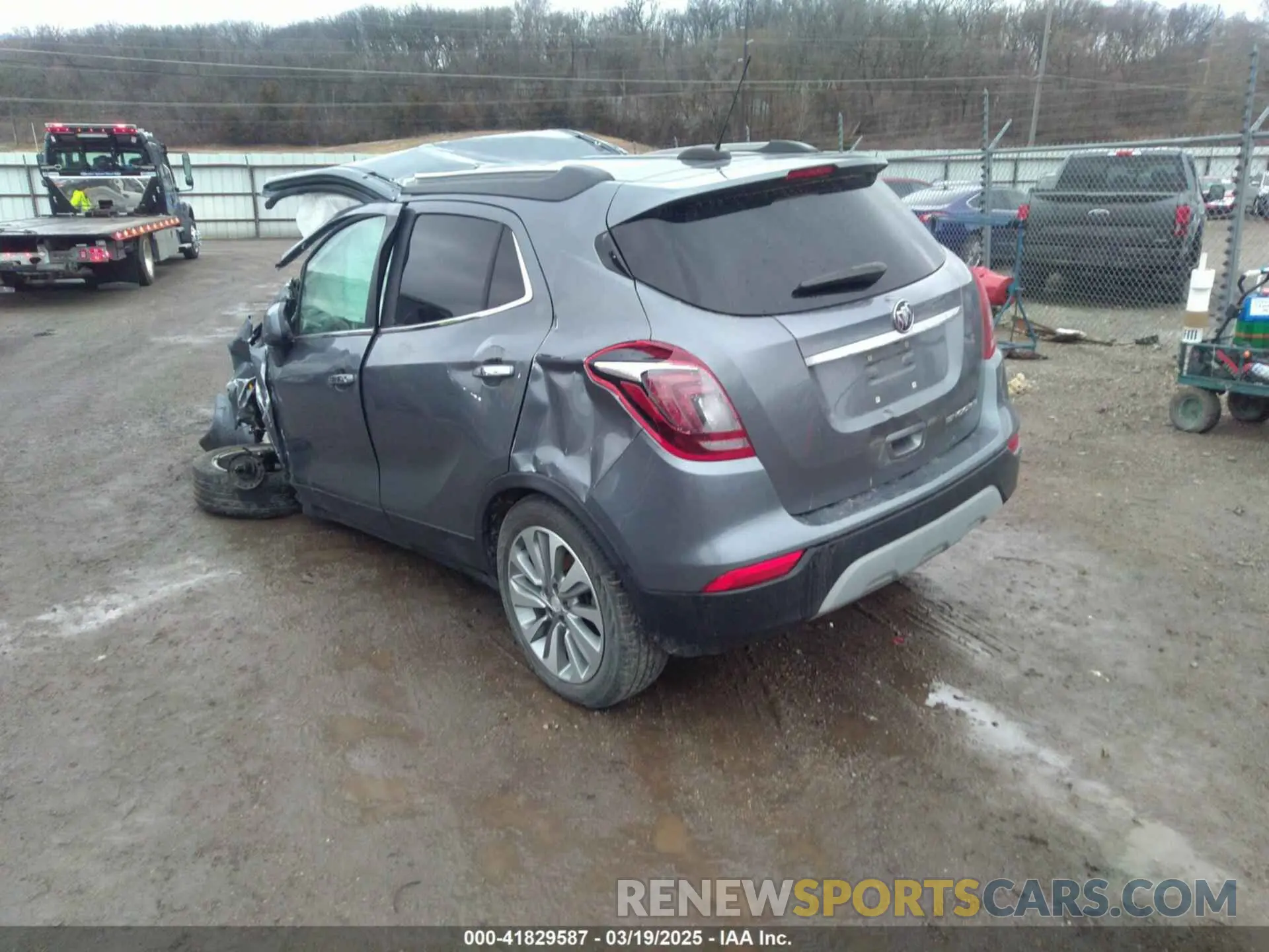 3 fotografías del automóvil dañado KL4CJASB6LB049284 BUICK ENCORE 2020