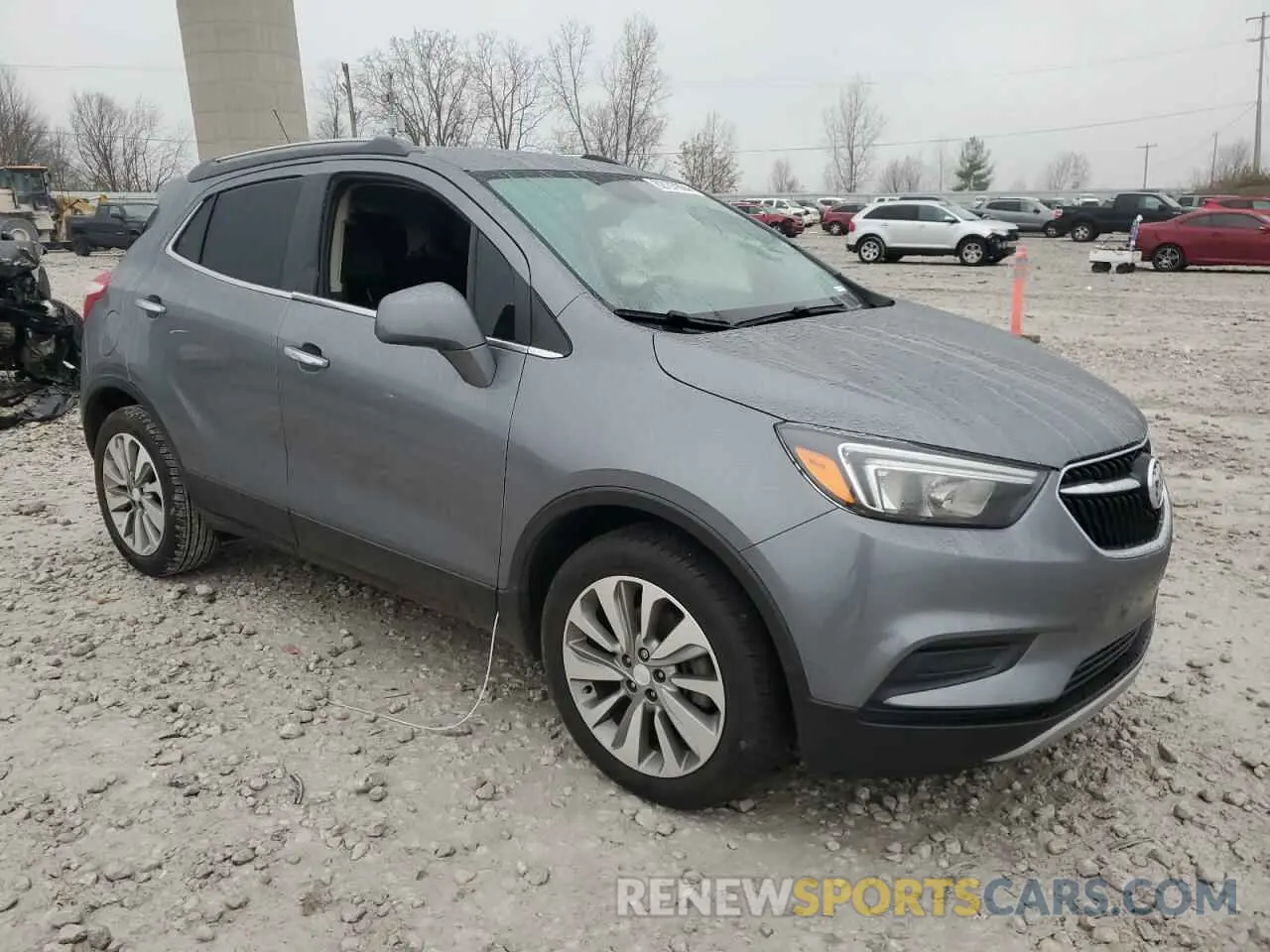 4 fotografías del automóvil dañado KL4CJASB7LB011207 BUICK ENCORE 2020