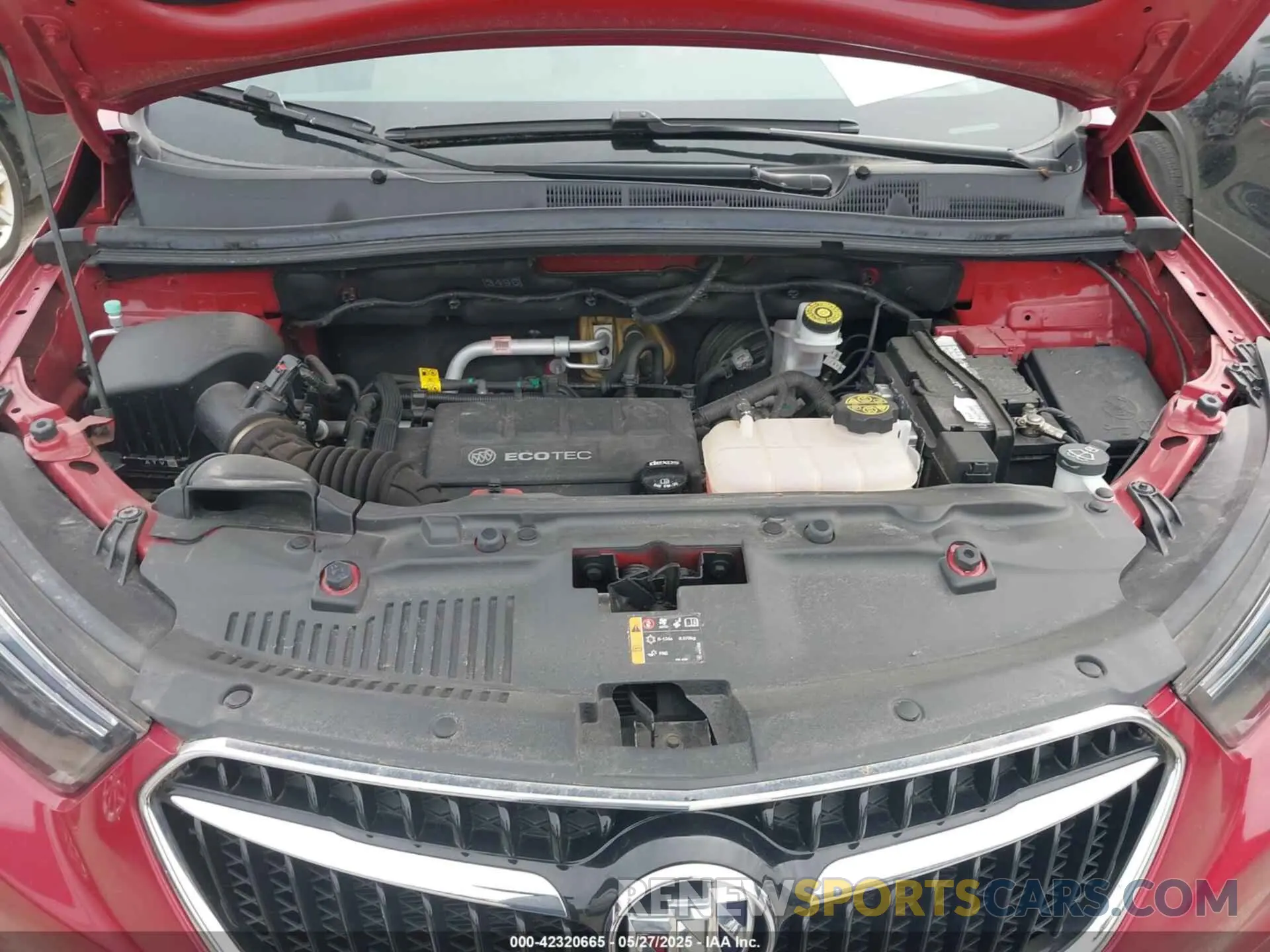 10 fotografías del automóvil dañado KL4CJASB7LB031232 BUICK ENCORE 2020