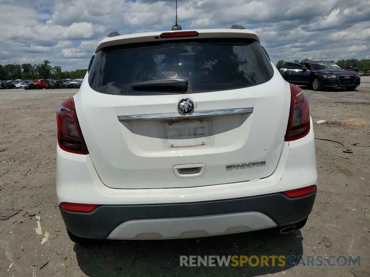 6 fotografías del automóvil dañado KL4CJASB8LB013063 BUICK ENCORE 2020