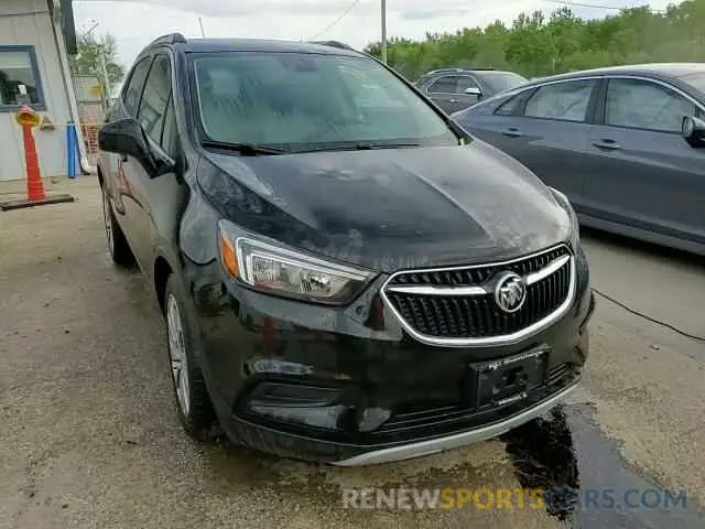 14 fotografías del automóvil dañado KL4CJASB8LB053868 BUICK ENCORE 2020
