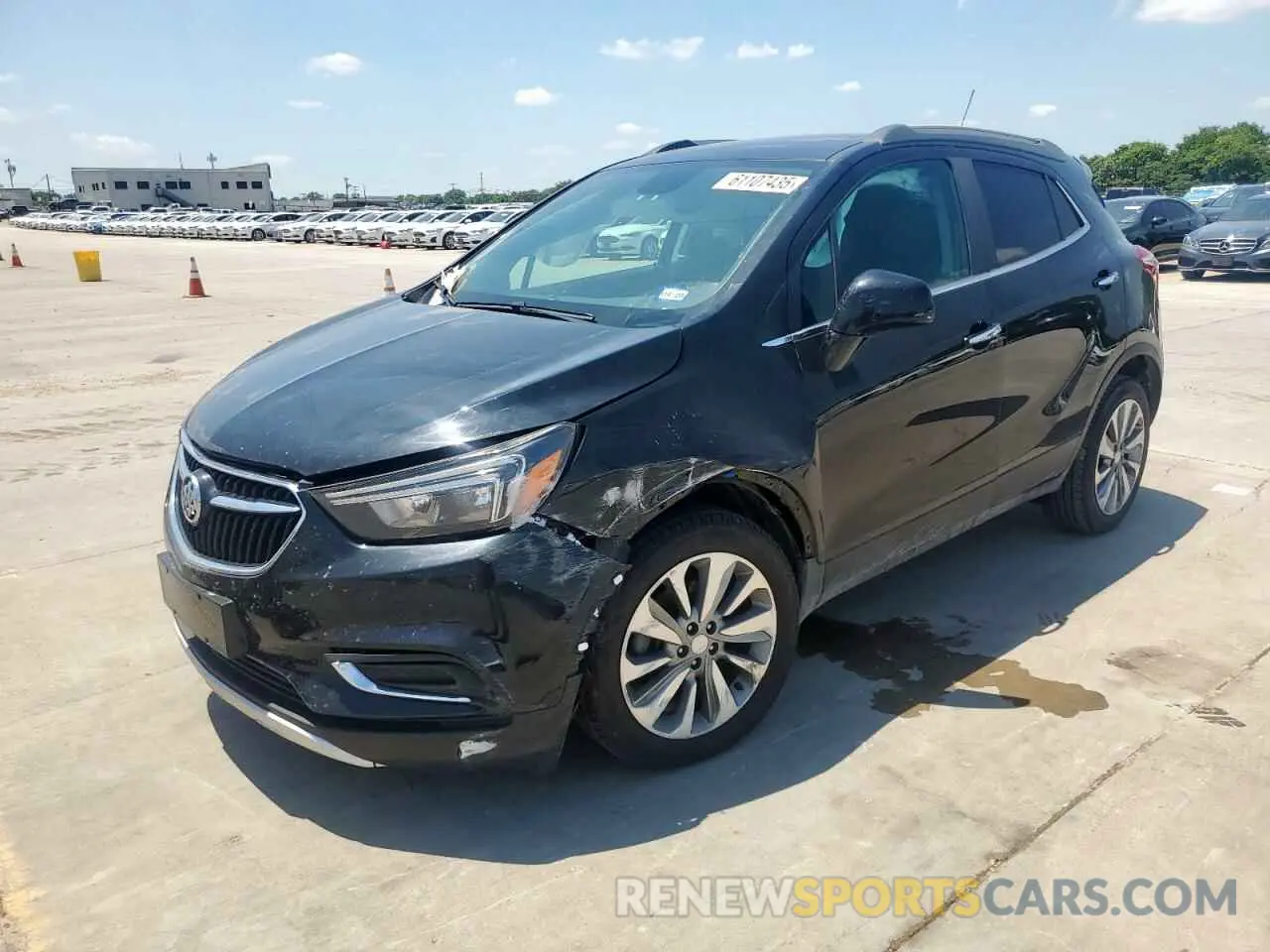 1 fotografías del automóvil dañado KL4CJASB9LB007157 BUICK ENCORE 2020