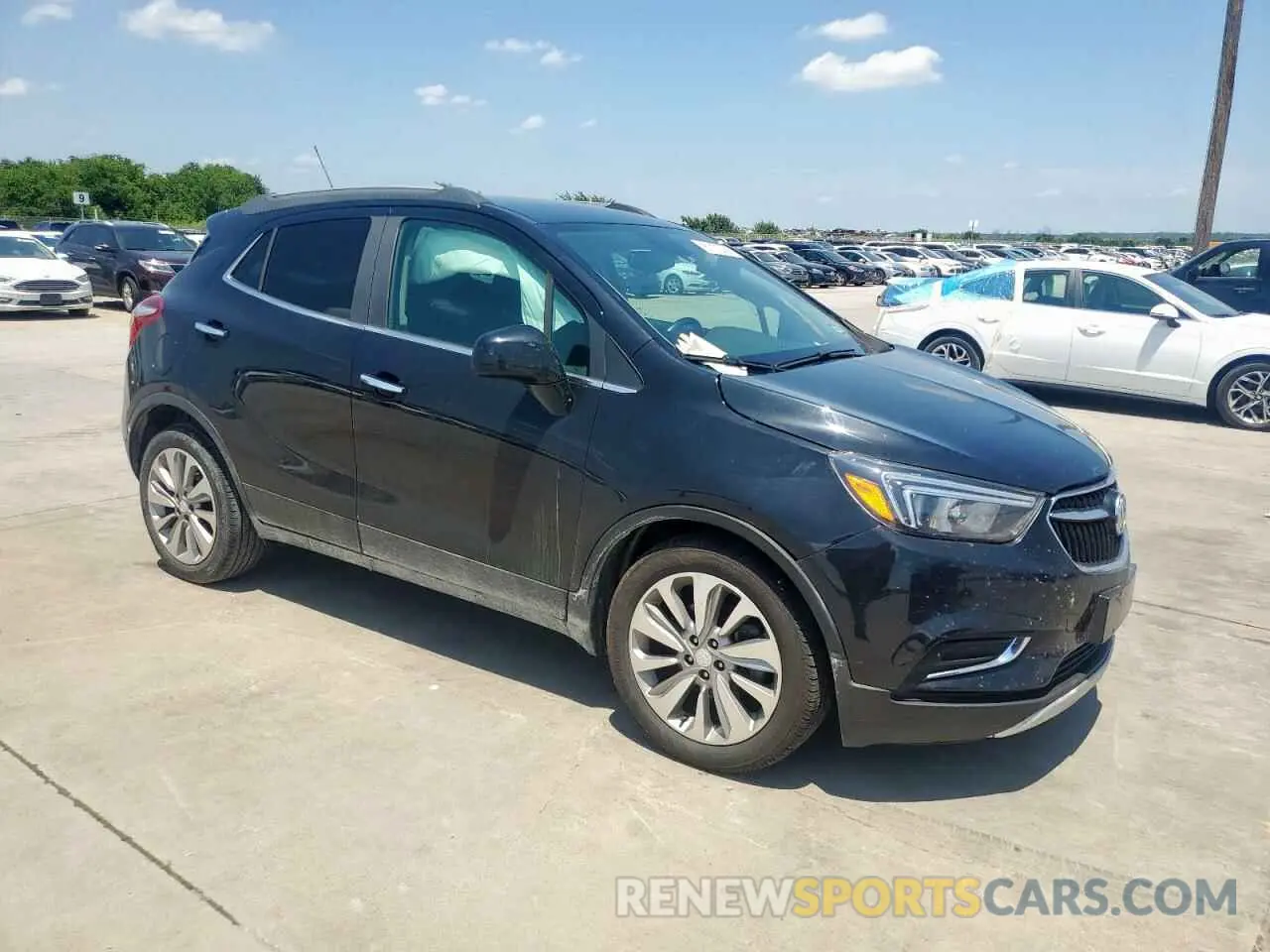 4 fotografías del automóvil dañado KL4CJASB9LB007157 BUICK ENCORE 2020