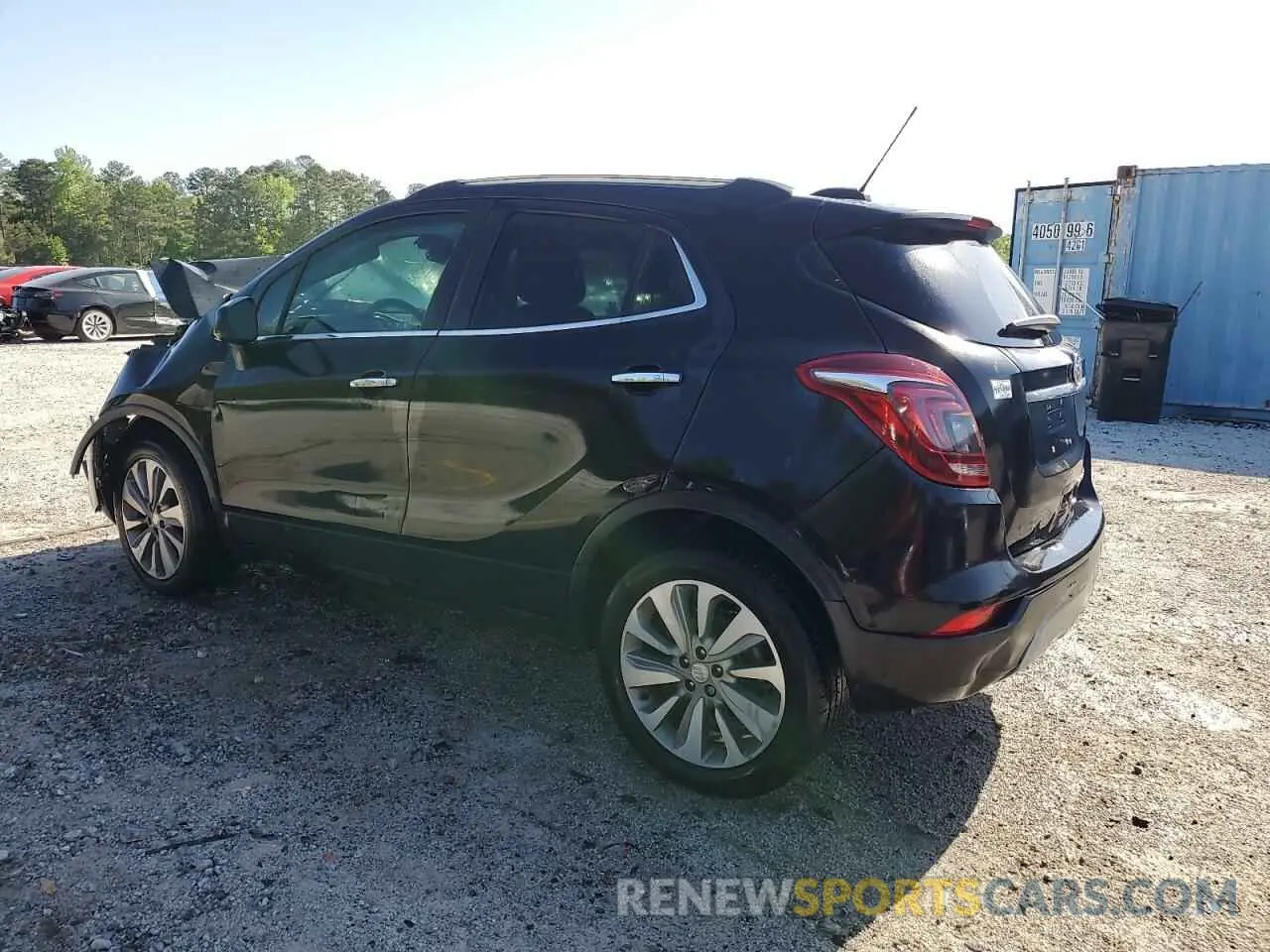 2 fotografías del automóvil dañado KL4CJASBXLB001593 BUICK ENCORE 2020