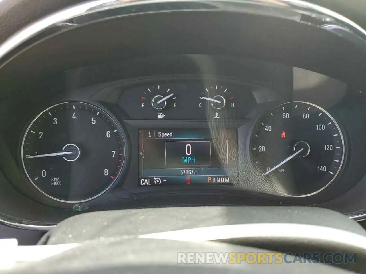 9 fotografías del automóvil dañado KL4CJASBXLB013890 BUICK ENCORE 2020