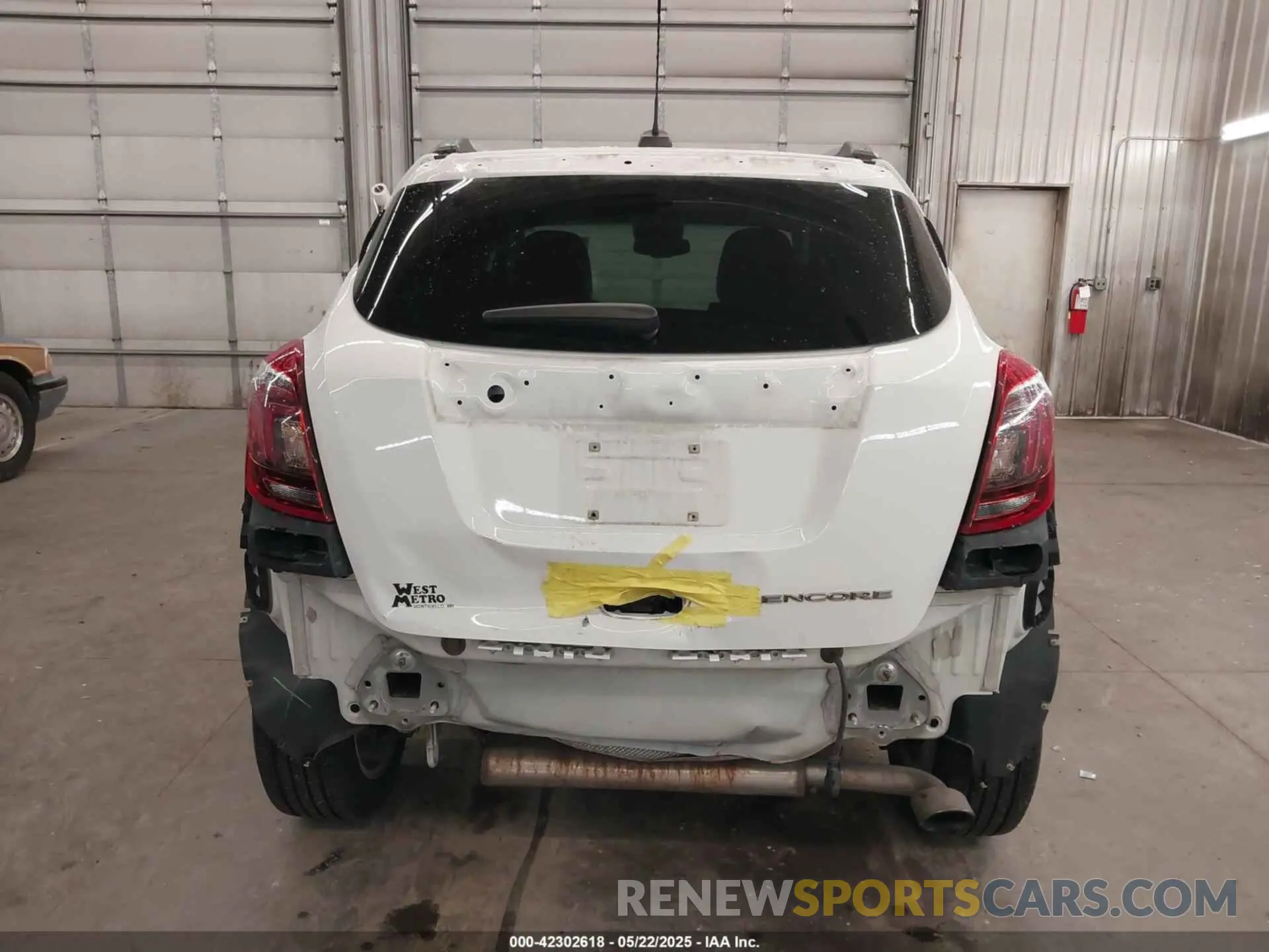 6 fotografías del automóvil dañado KL4CJASBXLB050566 BUICK ENCORE 2020