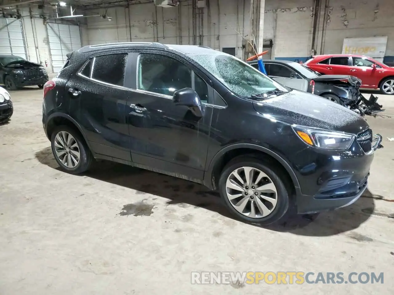 4 fotografías del automóvil dañado KL4CJASBXLB073121 BUICK ENCORE 2020