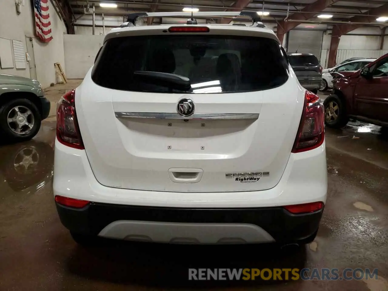 6 fotografías del automóvil dañado KL4CJCSB2LB060438 BUICK ENCORE 2020