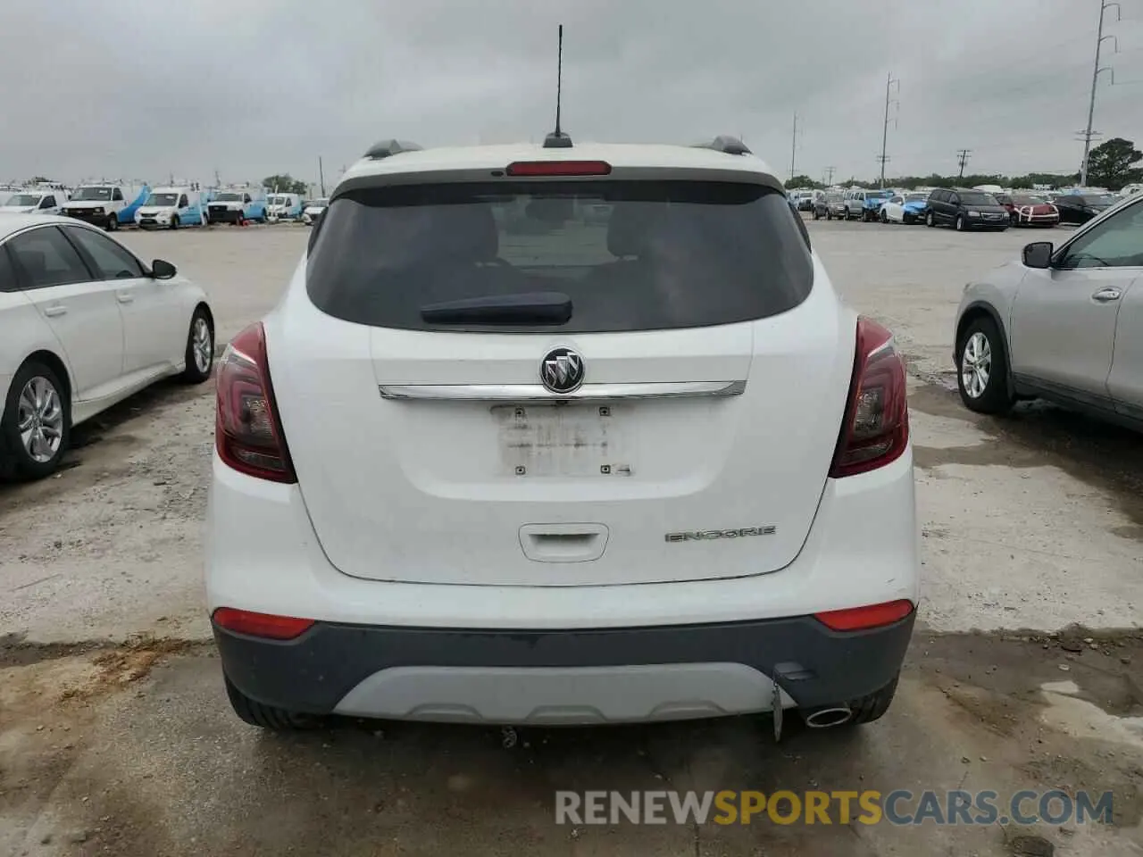 6 fotografías del automóvil dañado KL4CJCSB3LB059363 BUICK ENCORE 2020