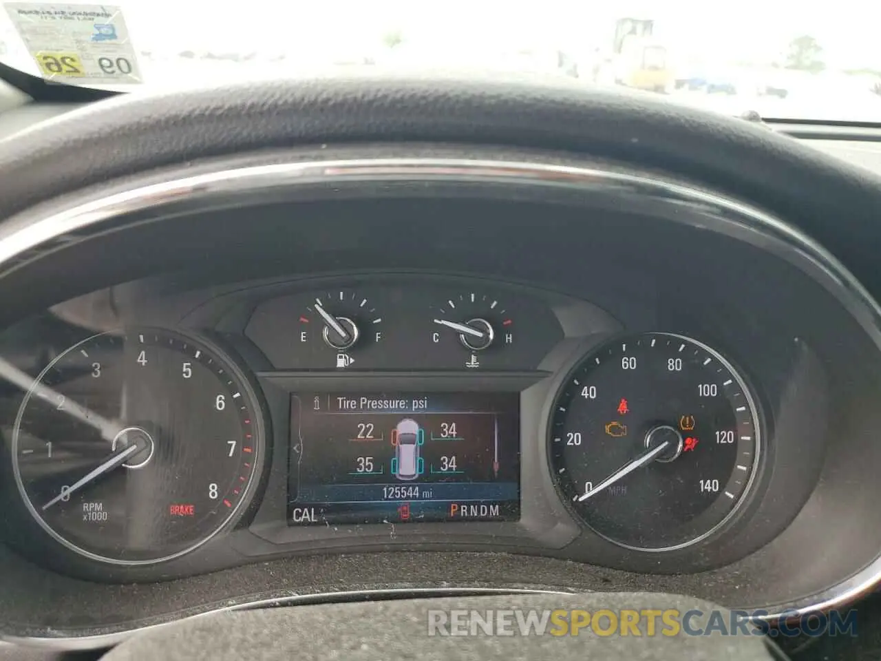 9 fotografías del automóvil dañado KL4CJCSB3LB059363 BUICK ENCORE 2020
