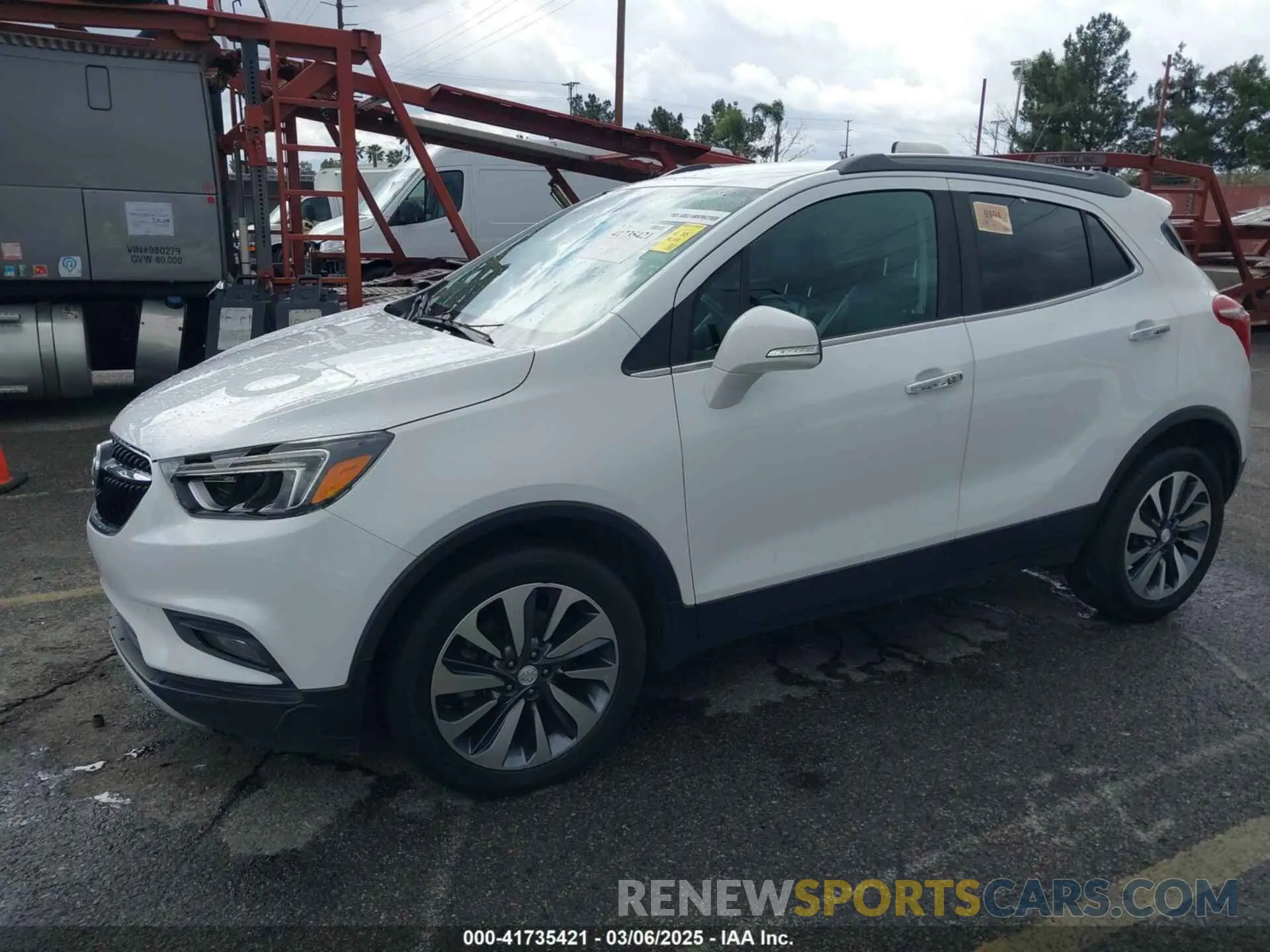 2 fotografías del automóvil dañado KL4CJCSB6LB040628 BUICK ENCORE 2020