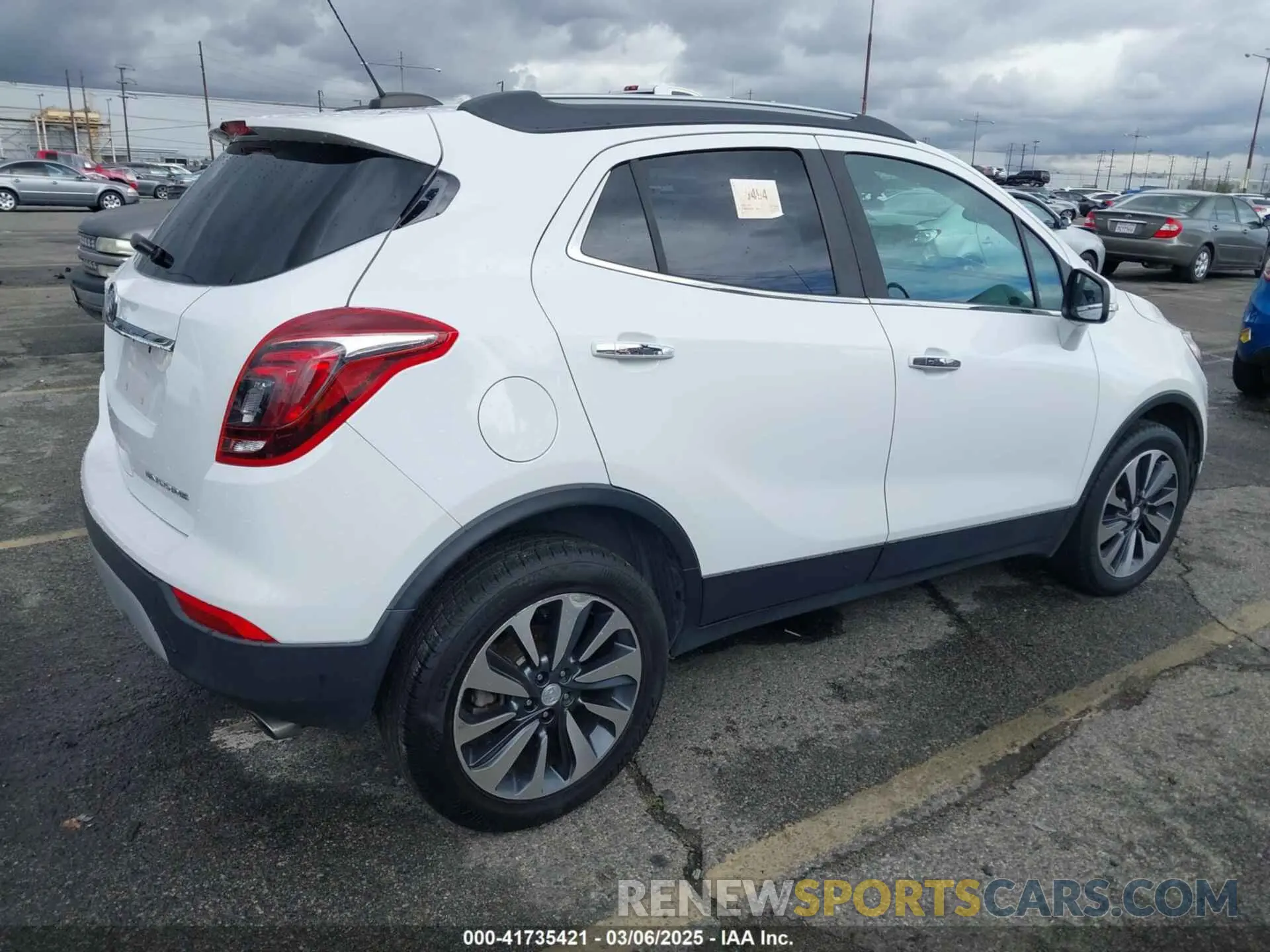 4 fotografías del automóvil dañado KL4CJCSB6LB040628 BUICK ENCORE 2020
