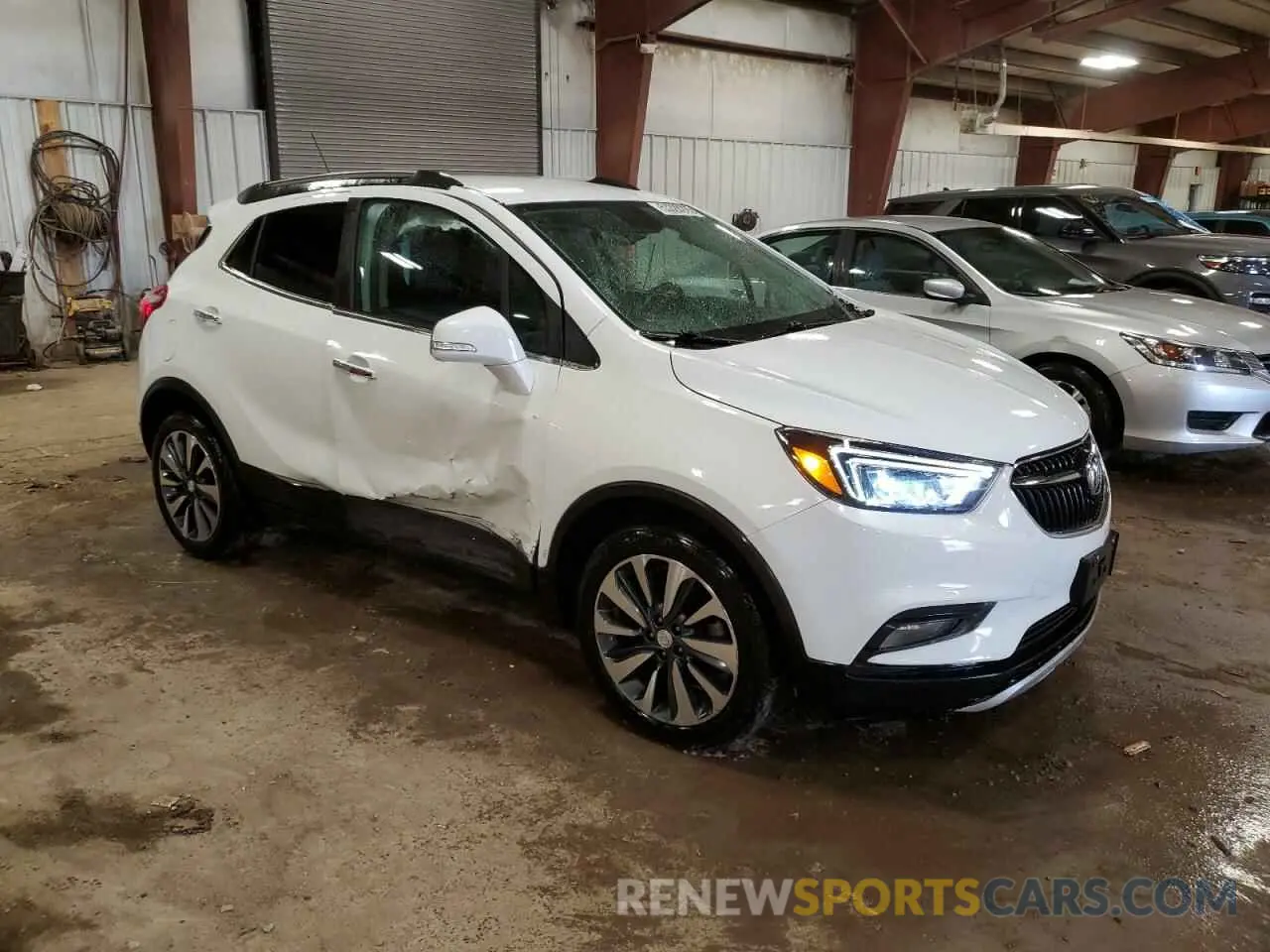 4 fotografías del automóvil dañado KL4CJCSB6LB041228 BUICK ENCORE 2020