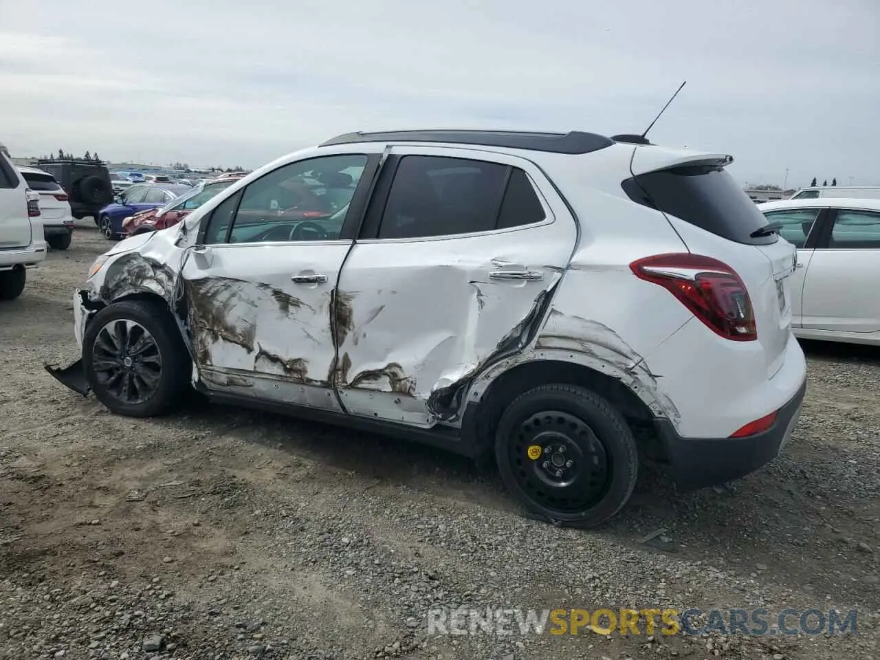 2 fotografías del automóvil dañado KL4CJCSB6LB061401 BUICK ENCORE 2020