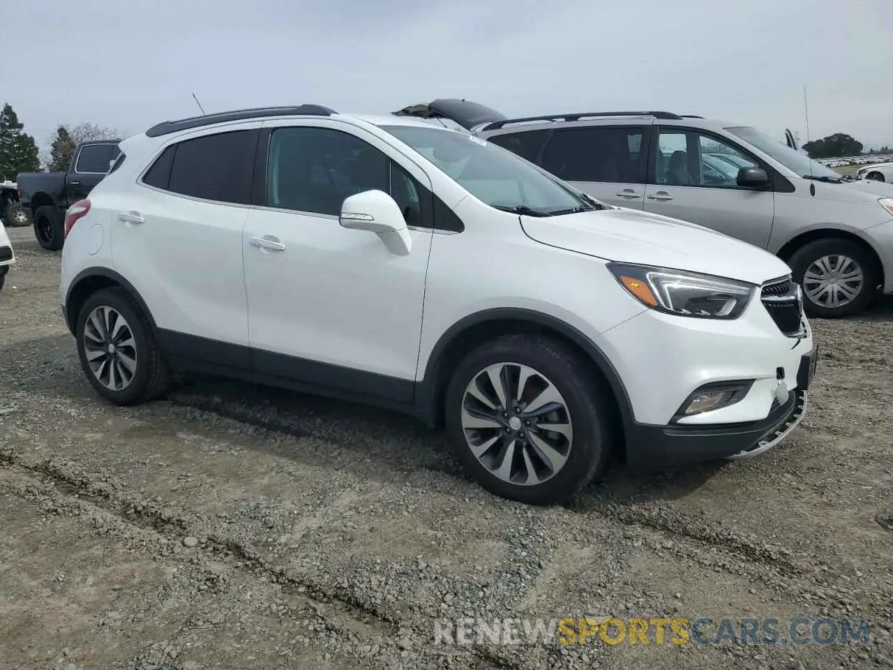 4 fotografías del automóvil dañado KL4CJCSB6LB061401 BUICK ENCORE 2020