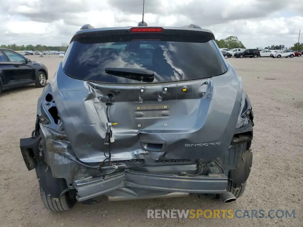 6 fotografías del automóvil dañado KL4CJCSB8LB047239 BUICK ENCORE 2020
