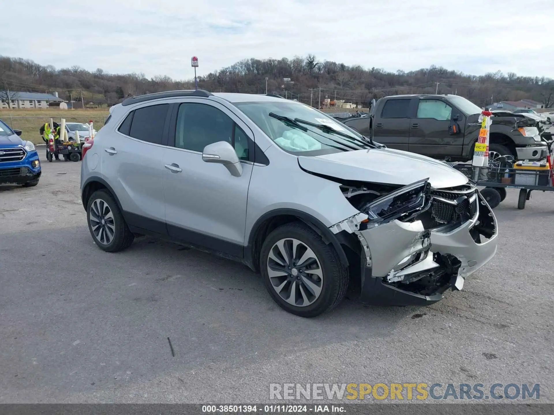 1 fotografías del automóvil dañado KL4CJCSB9LB036816 BUICK ENCORE 2020