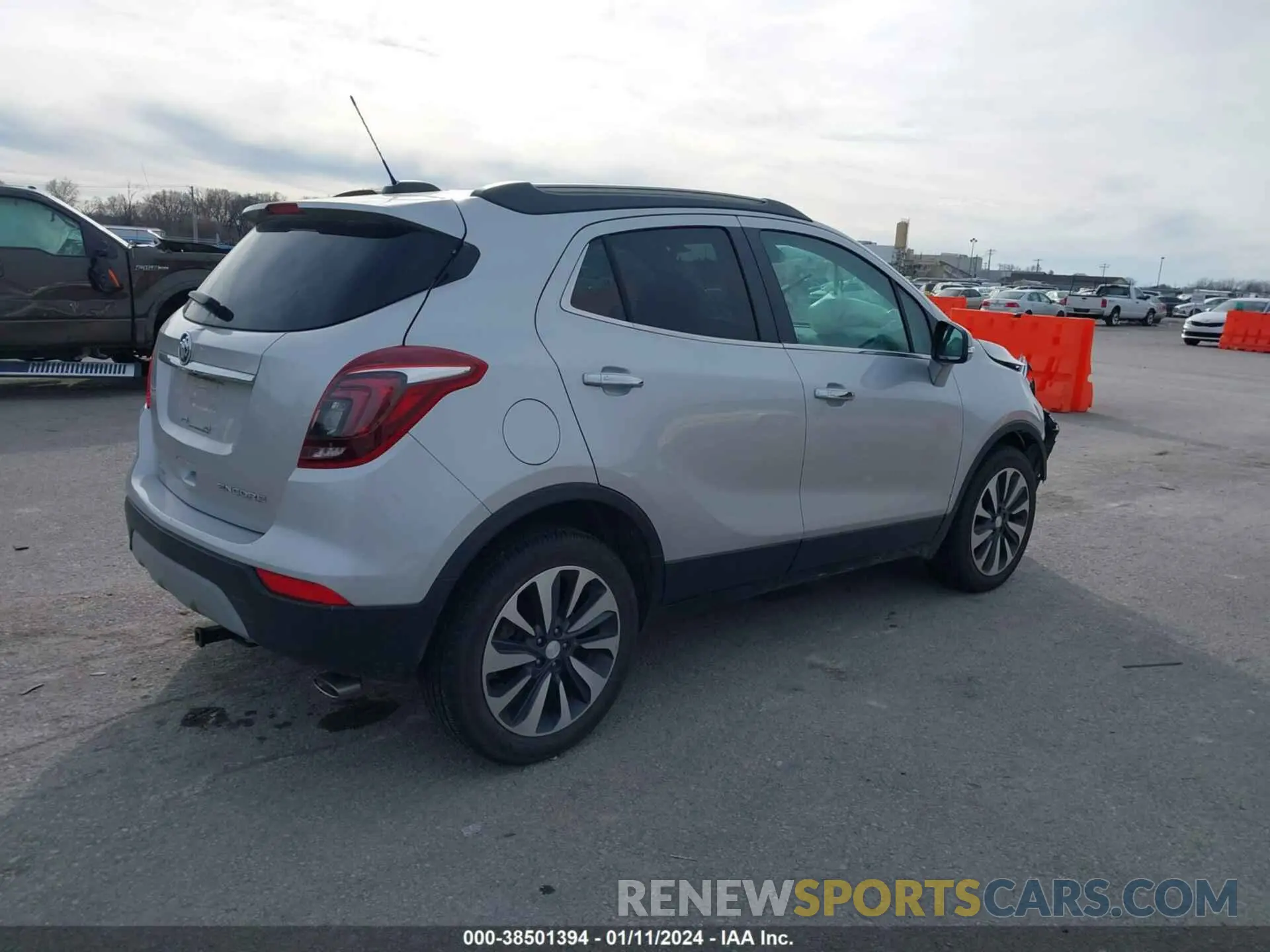 4 fotografías del automóvil dañado KL4CJCSB9LB036816 BUICK ENCORE 2020