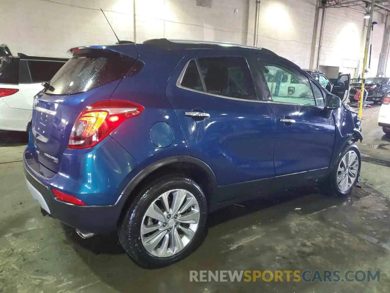 3 fotografías del automóvil dañado KL4CJESB0LB052902 BUICK ENCORE 2020