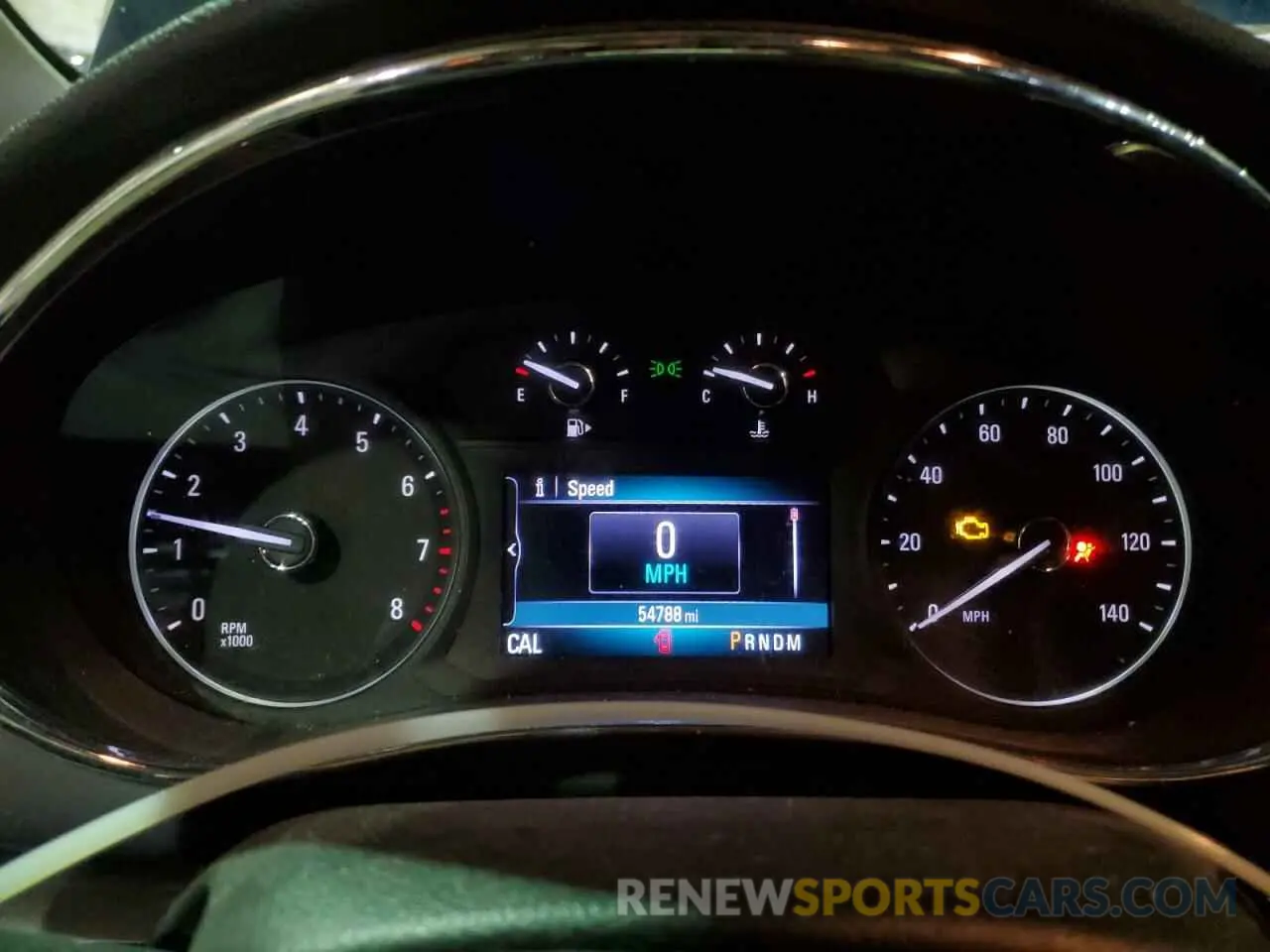 9 fotografías del automóvil dañado KL4CJESB0LB052902 BUICK ENCORE 2020