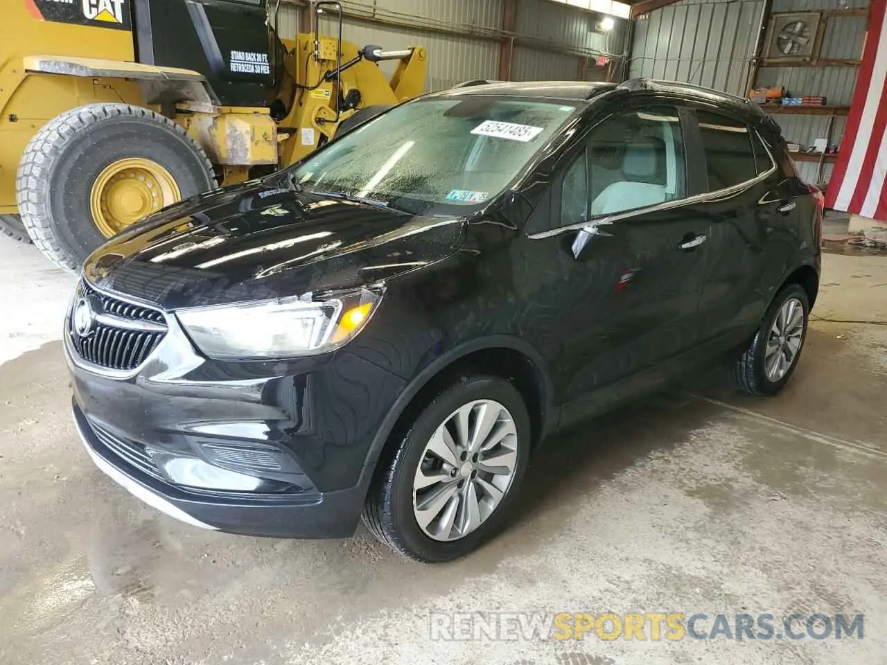 1 fotografías del automóvil dañado KL4CJESB0LB058117 BUICK ENCORE 2020