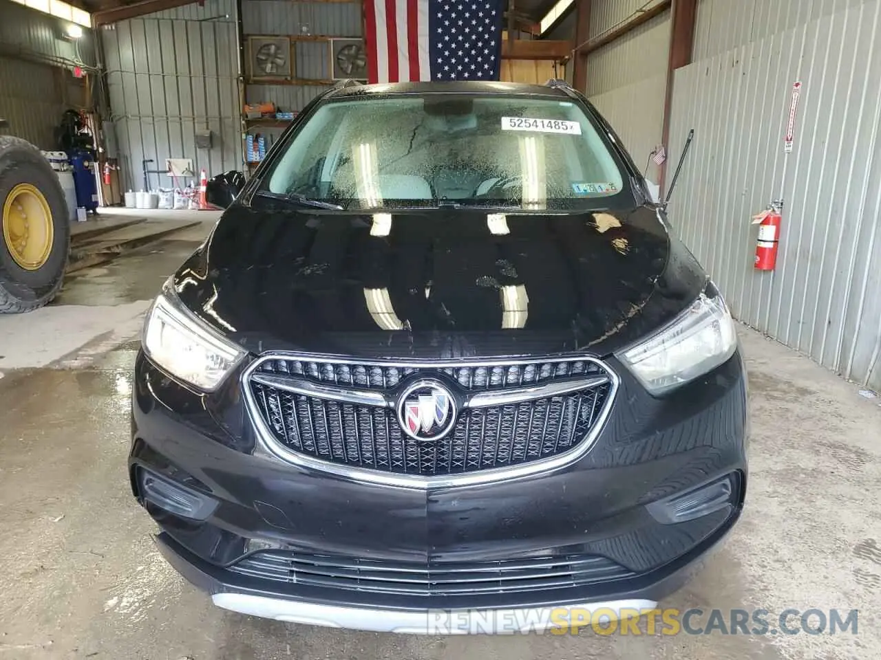 5 fotografías del automóvil dañado KL4CJESB0LB058117 BUICK ENCORE 2020