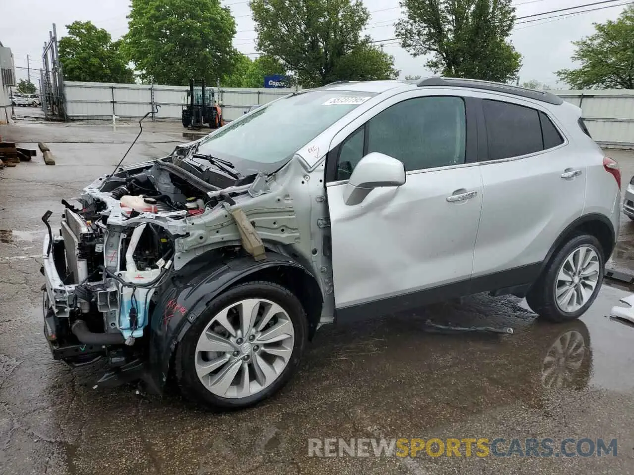 1 fotografías del automóvil dañado KL4CJESB0LB347594 BUICK ENCORE 2020