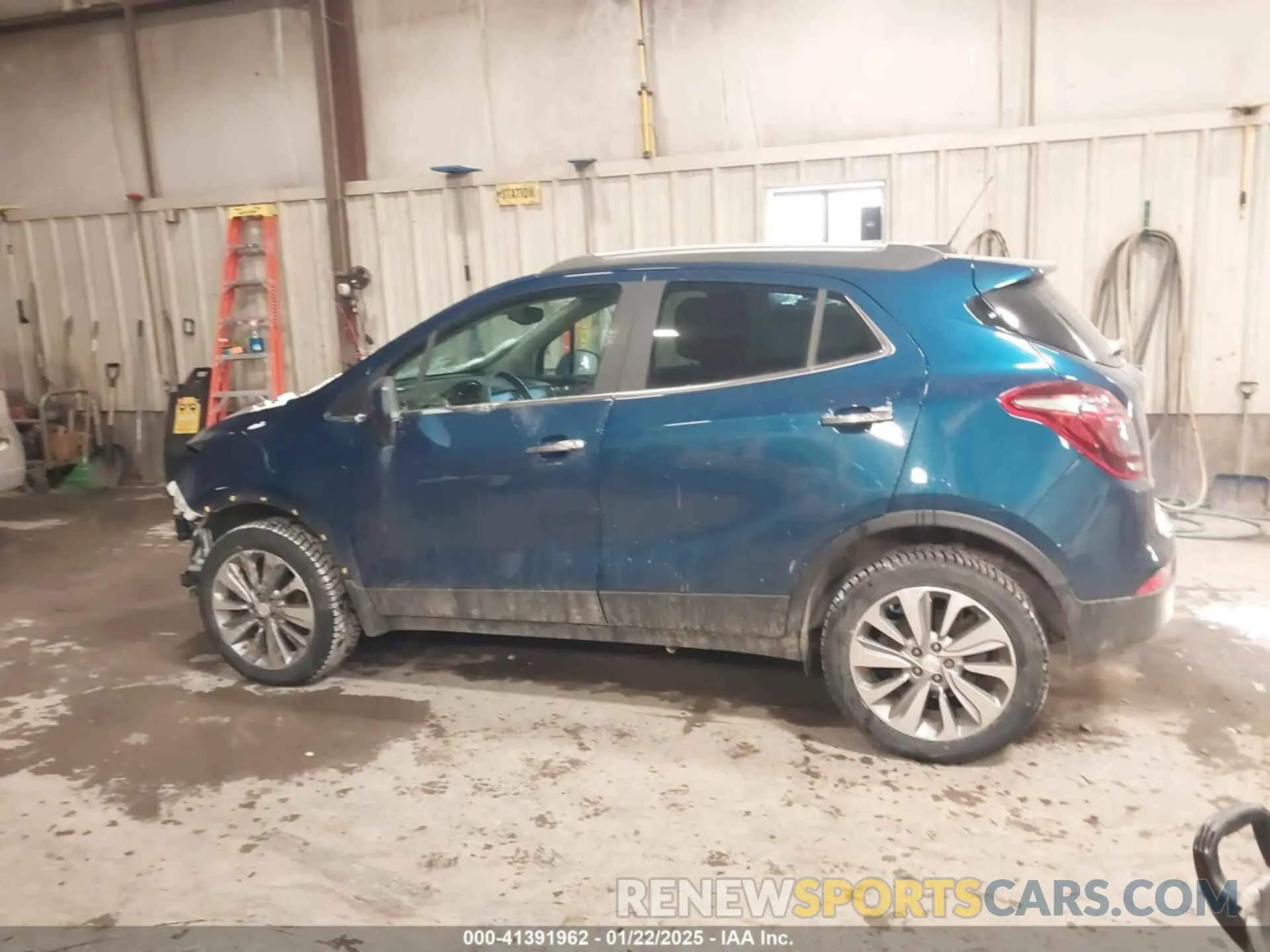 14 fotografías del automóvil dañado KL4CJESB1LB009153 BUICK ENCORE 2020
