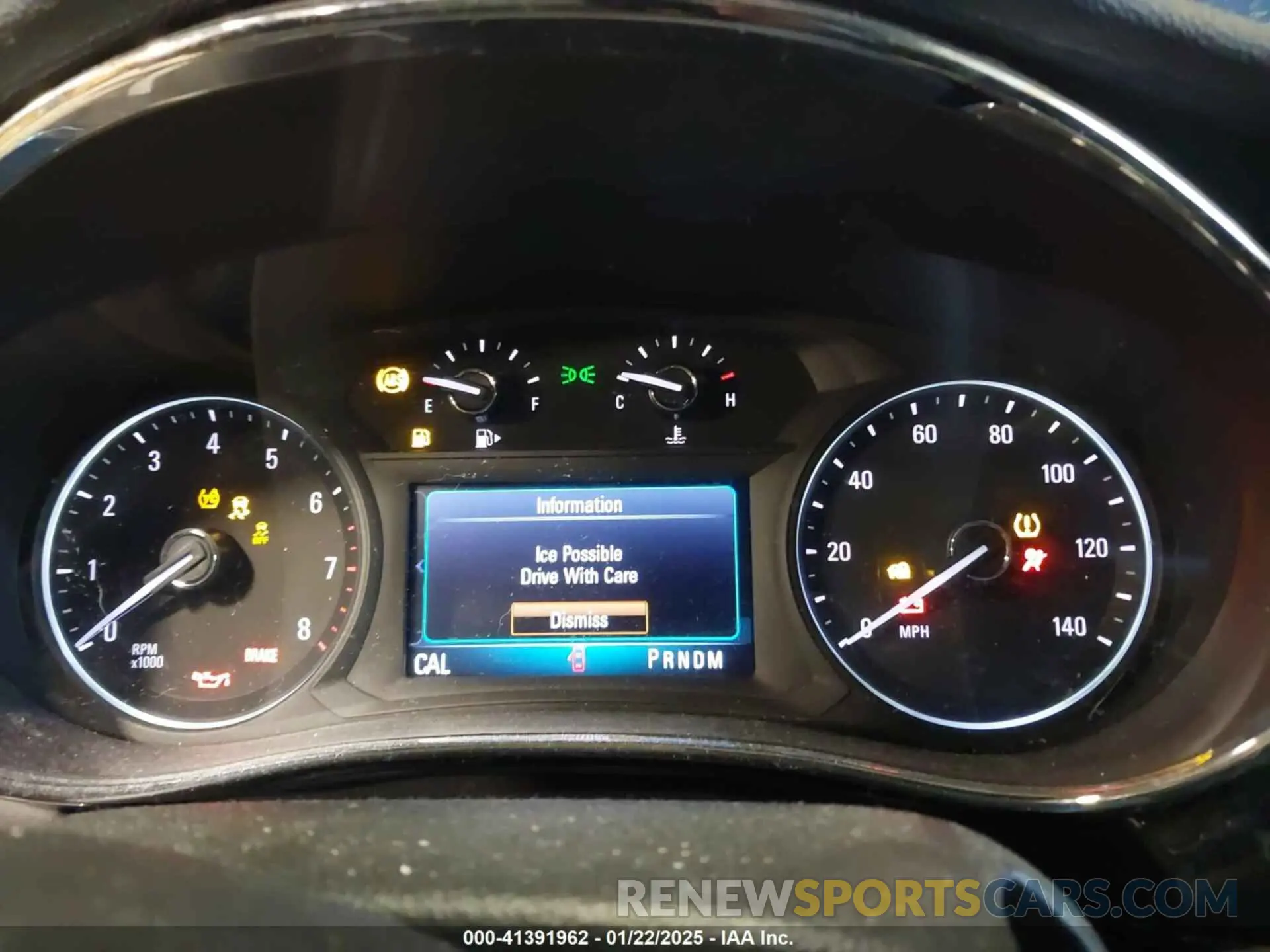 7 fotografías del automóvil dañado KL4CJESB1LB009153 BUICK ENCORE 2020