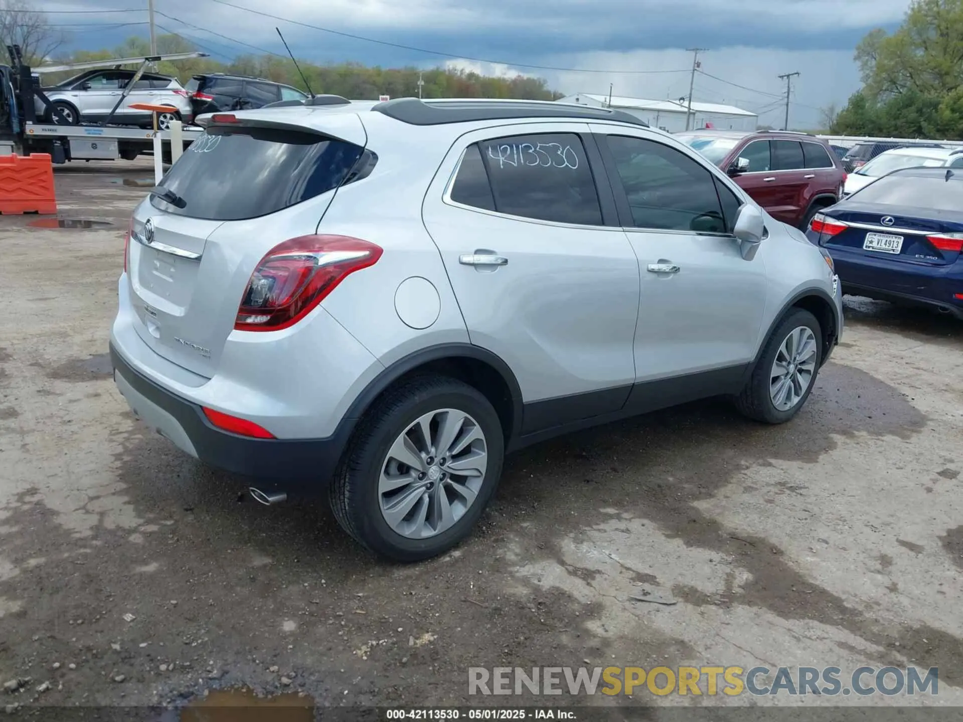 4 fotografías del automóvil dañado KL4CJESB1LB017687 BUICK ENCORE 2020