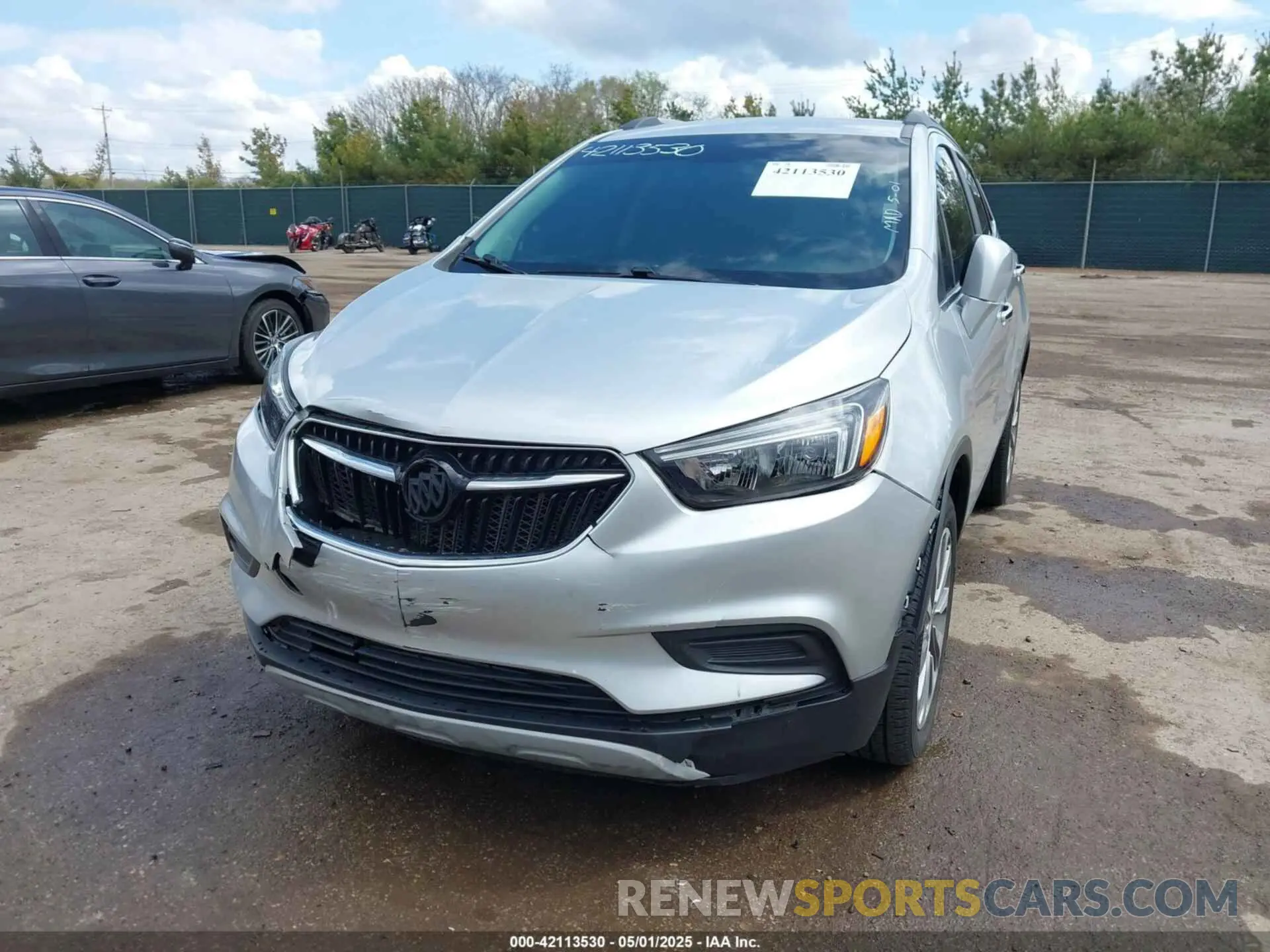 6 fotografías del automóvil dañado KL4CJESB1LB017687 BUICK ENCORE 2020