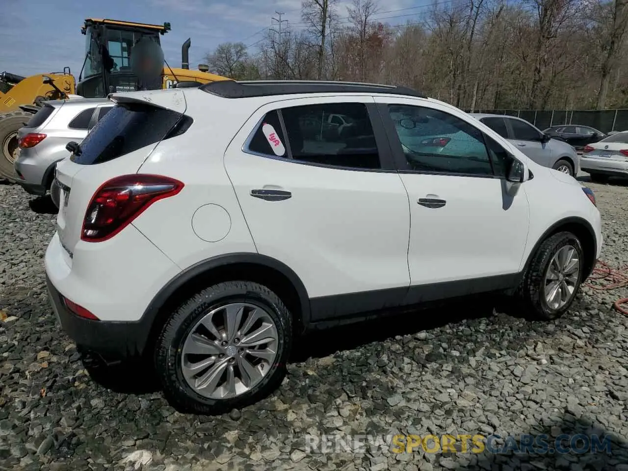 3 fotografías del automóvil dañado KL4CJESB2LB327573 BUICK ENCORE 2020