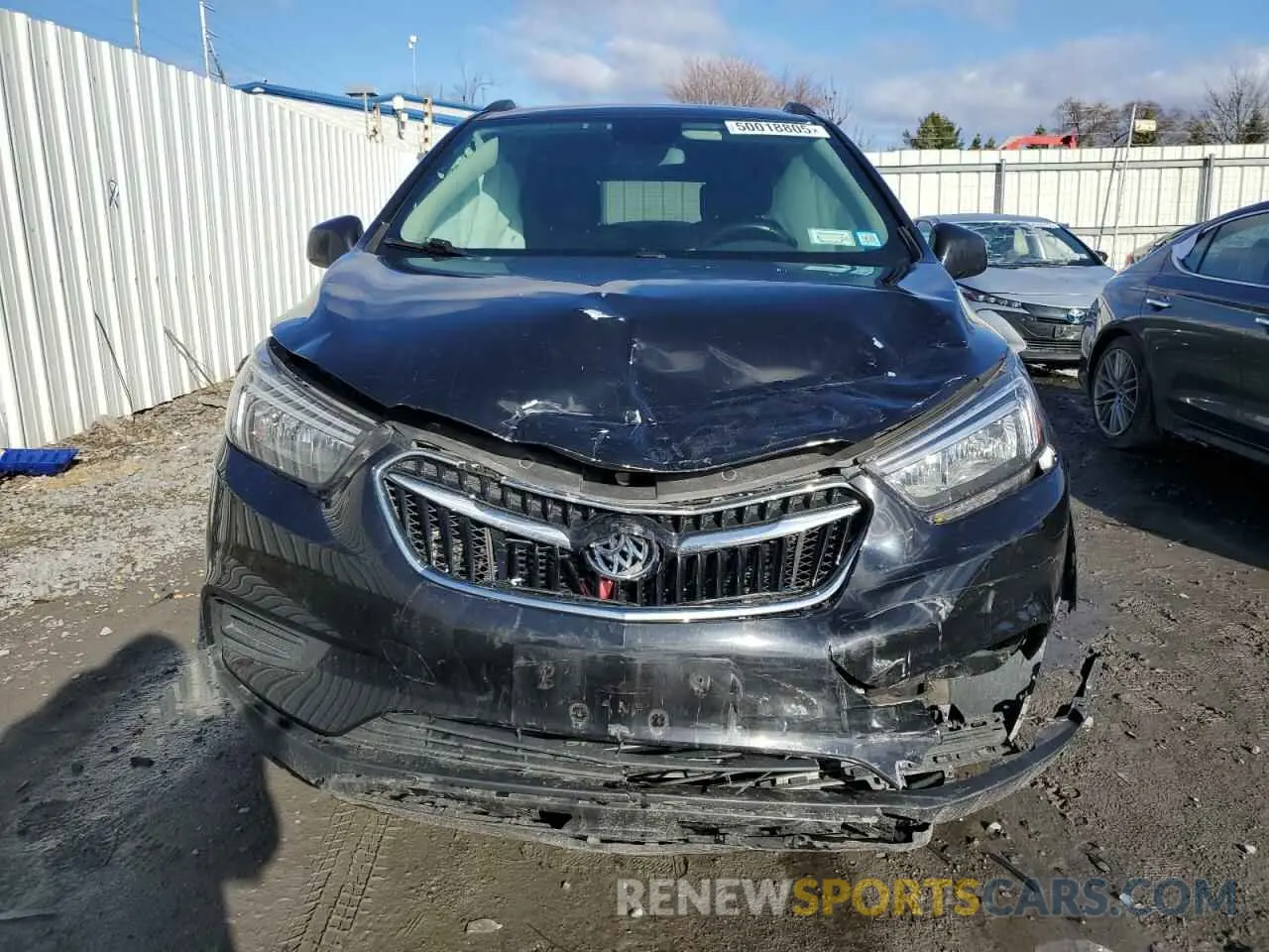 5 fotografías del automóvil dañado KL4CJESB5LB090738 BUICK ENCORE 2020