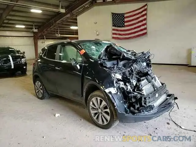 11 fotografías del automóvil dañado KL4CJESB7LB030220 BUICK ENCORE 2020
