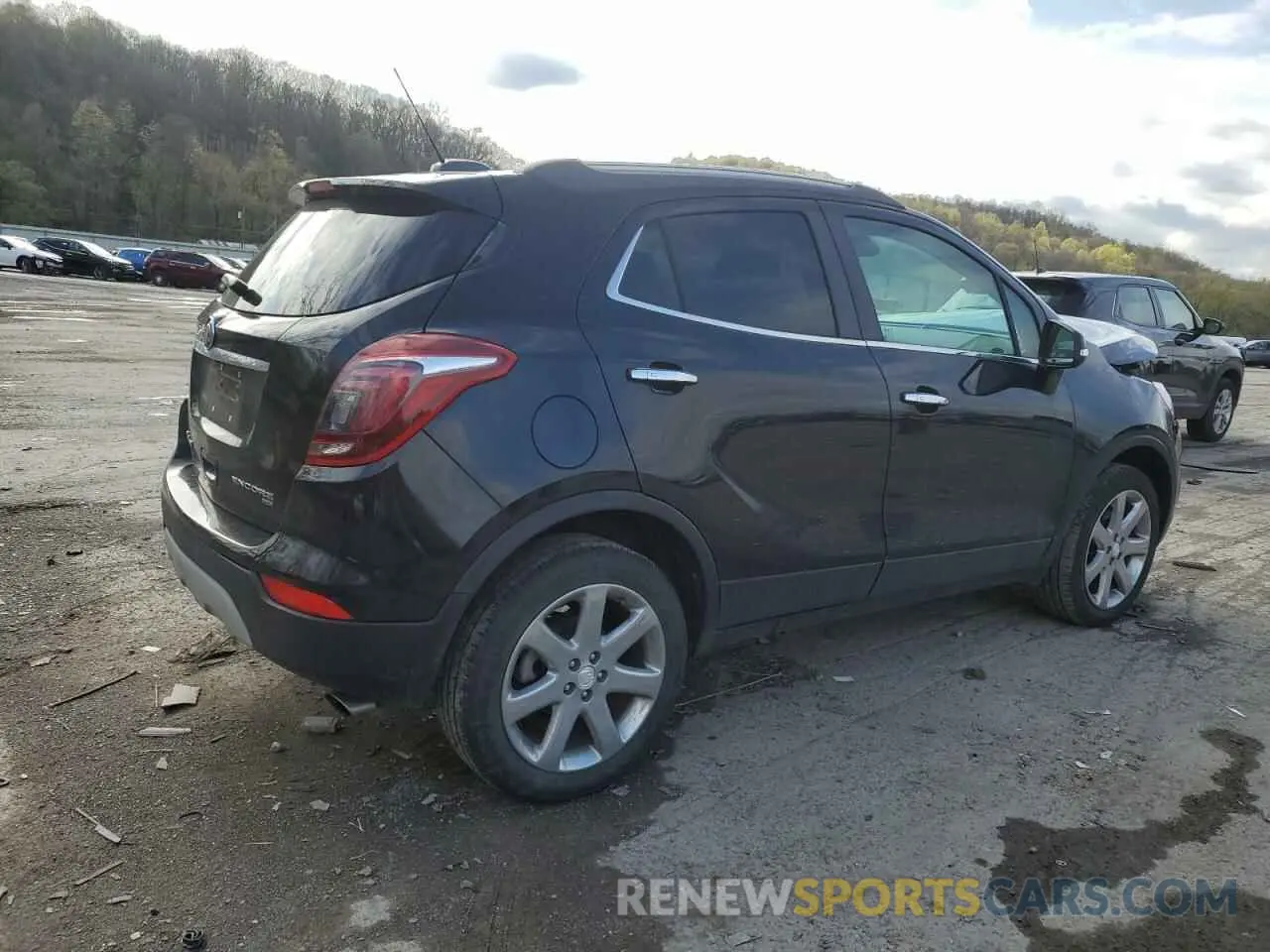 3 fotografías del automóvil dañado KL4CJGSB3LB033577 BUICK ENCORE 2020