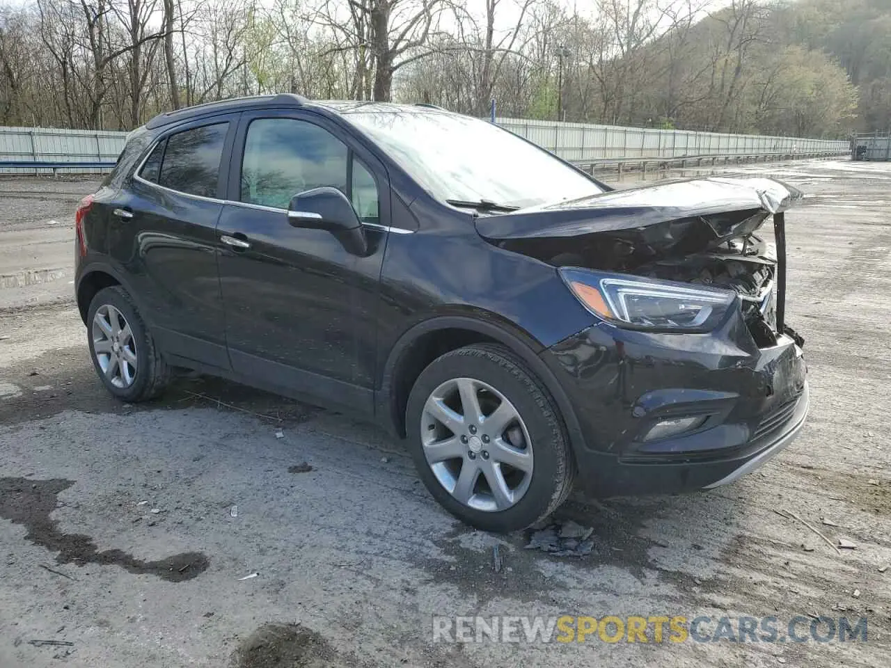 4 fotografías del automóvil dañado KL4CJGSB3LB033577 BUICK ENCORE 2020