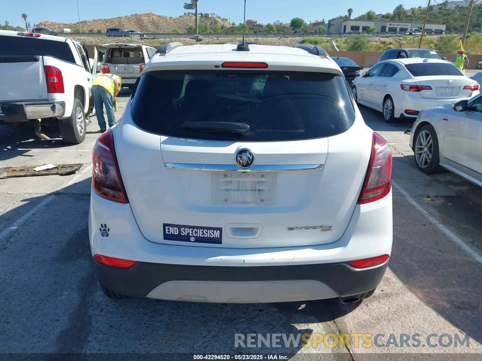 16 fotografías del automóvil dañado KL4CJGSB4LB034785 BUICK ENCORE 2020