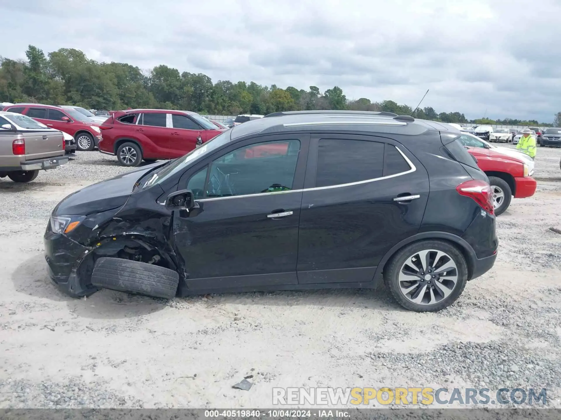 14 fotografías del automóvil dañado KL4CJGSB5LB060439 BUICK ENCORE 2020