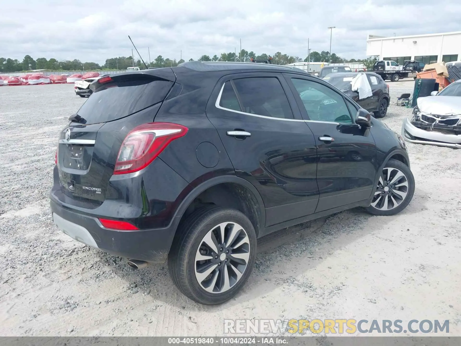 4 fotografías del automóvil dañado KL4CJGSB5LB060439 BUICK ENCORE 2020