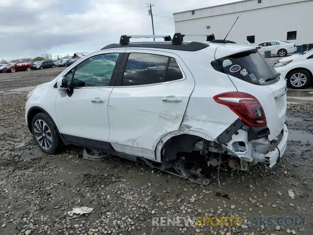 2 fotografías del automóvil dañado KL4CJGSB6LB044234 BUICK ENCORE 2020