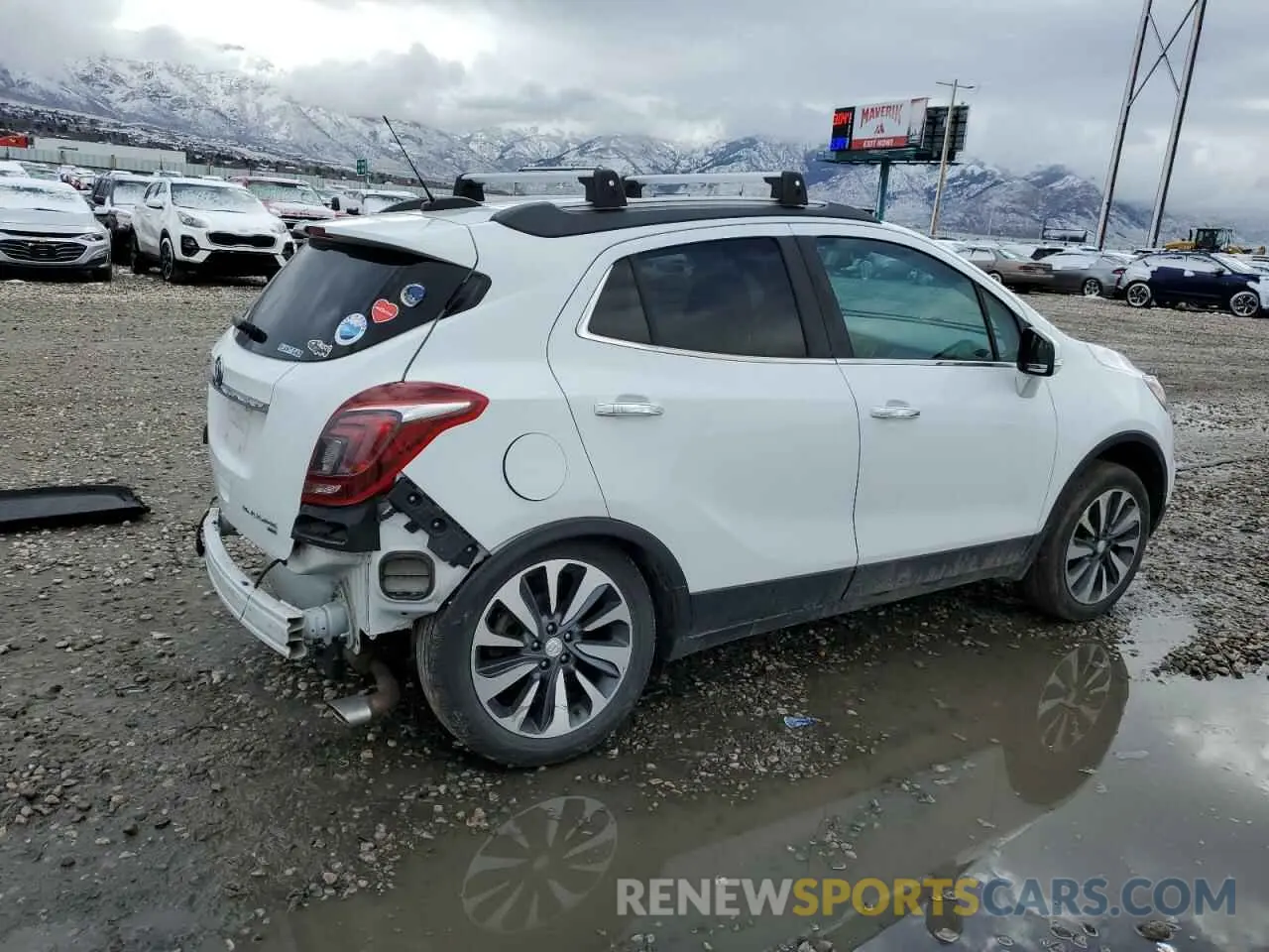 3 fotografías del automóvil dañado KL4CJGSB6LB044234 BUICK ENCORE 2020