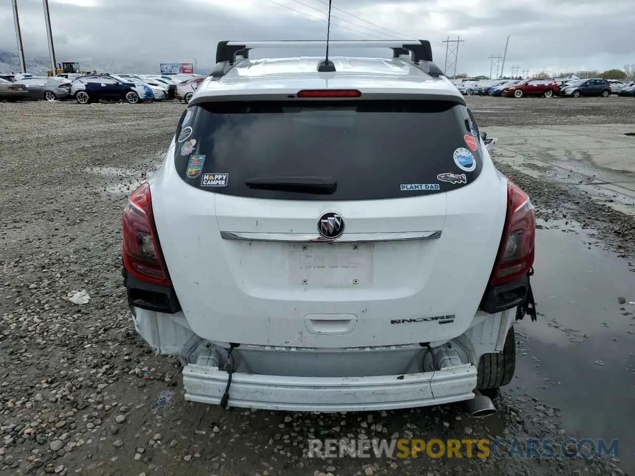 6 fotografías del automóvil dañado KL4CJGSB6LB044234 BUICK ENCORE 2020
