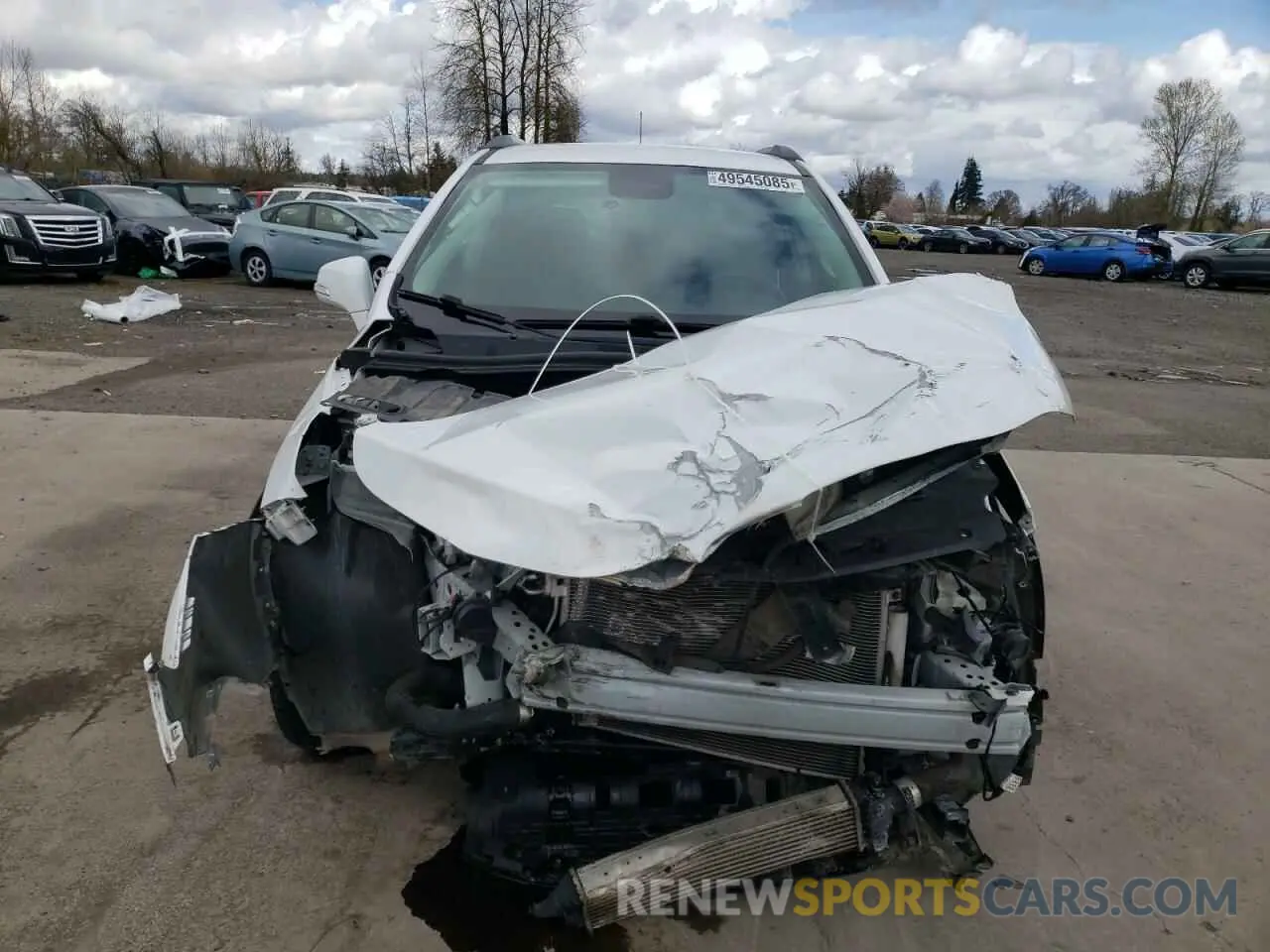 5 fotografías del automóvil dañado KL4CJGSB7LB057428 BUICK ENCORE 2020