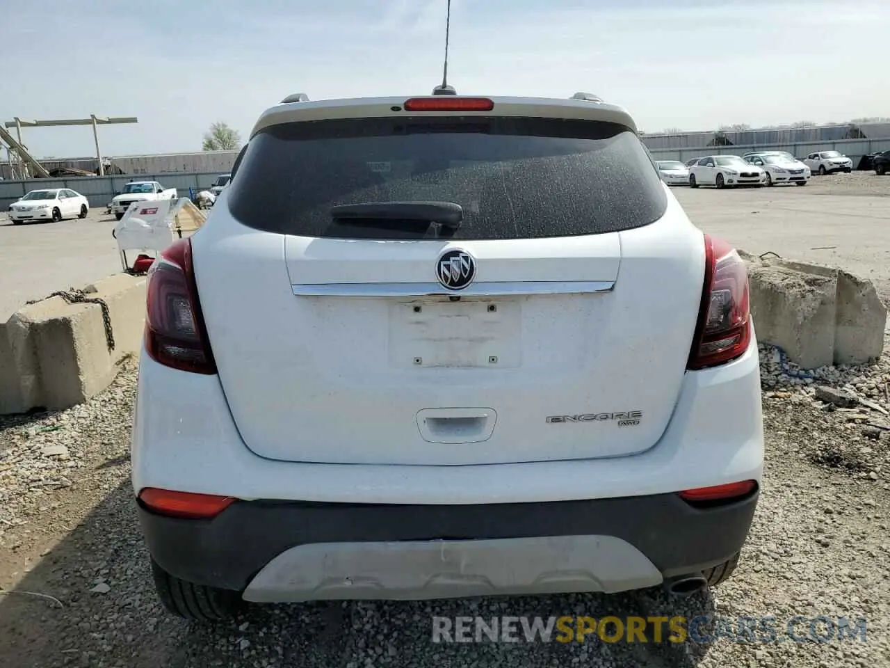6 fotografías del automóvil dañado KL4CJGSBXLB061229 BUICK ENCORE 2020