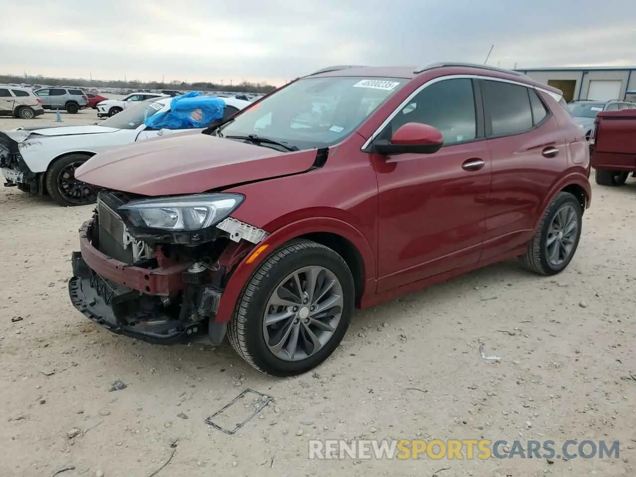 1 fotografías del automóvil dañado KL4MMBS22LB110728 BUICK ENCORE 2020