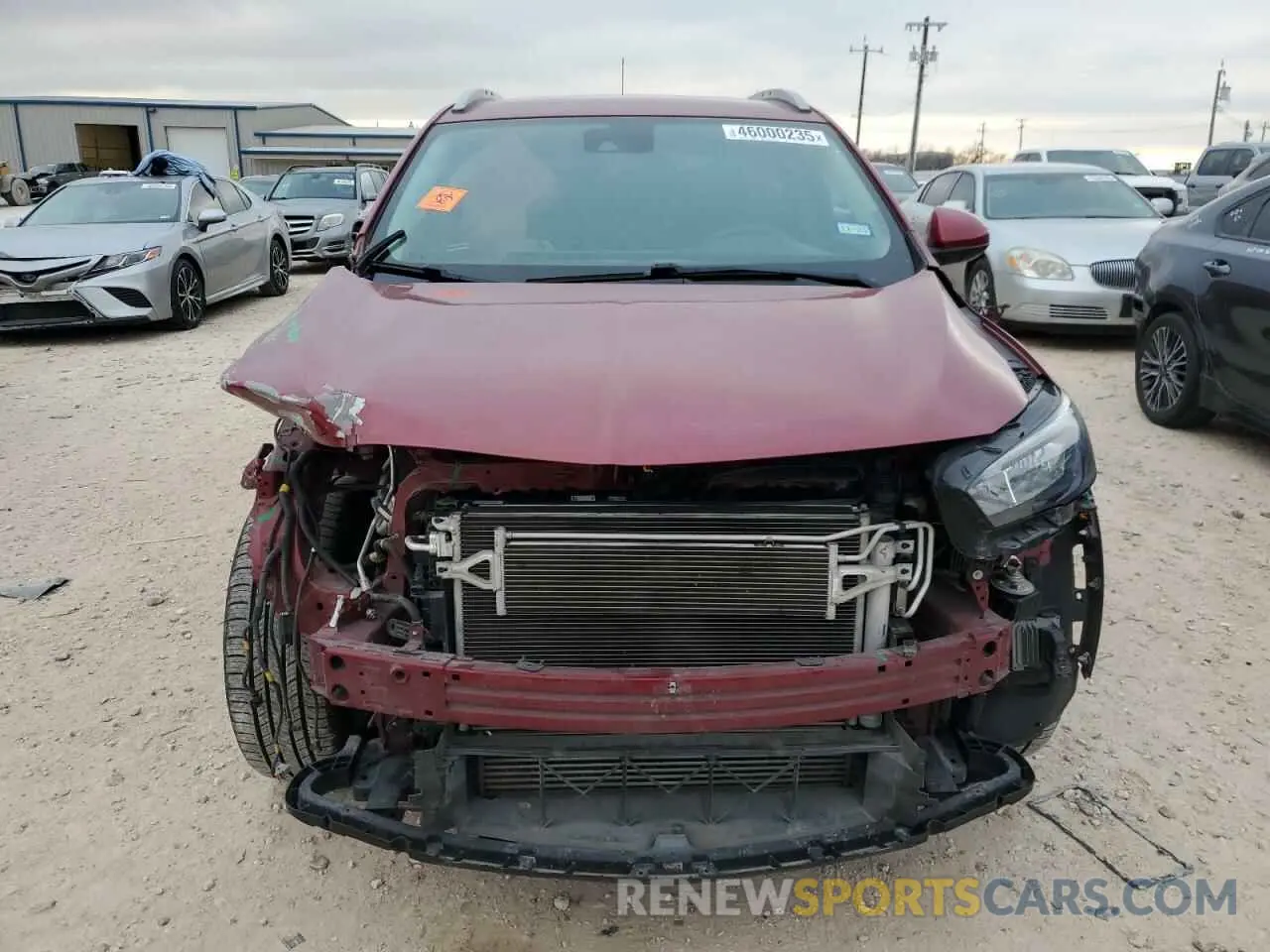 5 fotografías del automóvil dañado KL4MMBS22LB110728 BUICK ENCORE 2020