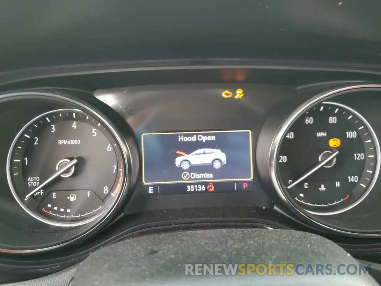 9 fotografías del automóvil dañado KL4MMBS22LB110728 BUICK ENCORE 2020