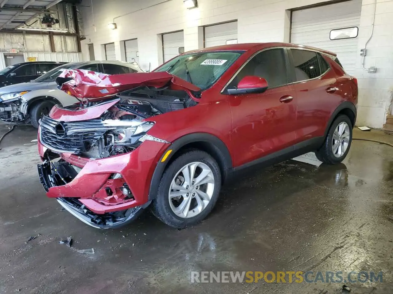 1 fotografías del automóvil dañado KL4MMBS22LB120515 BUICK ENCORE 2020