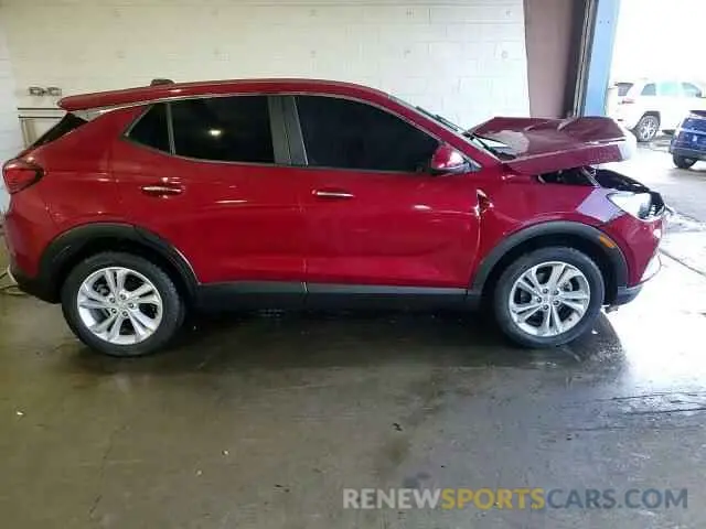 14 fotografías del automóvil dañado KL4MMBS22LB120515 BUICK ENCORE 2020