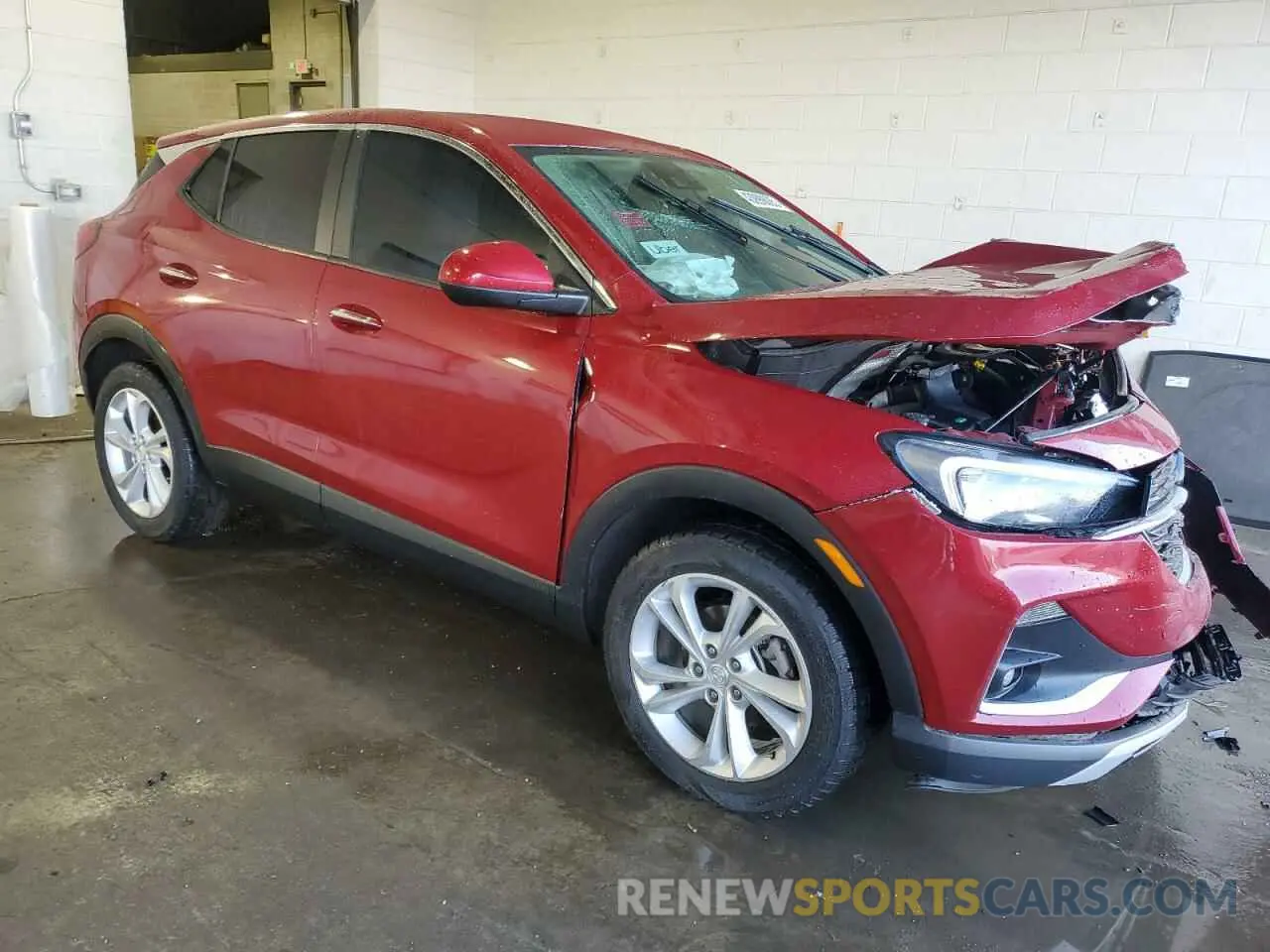 4 fotografías del automóvil dañado KL4MMBS22LB120515 BUICK ENCORE 2020